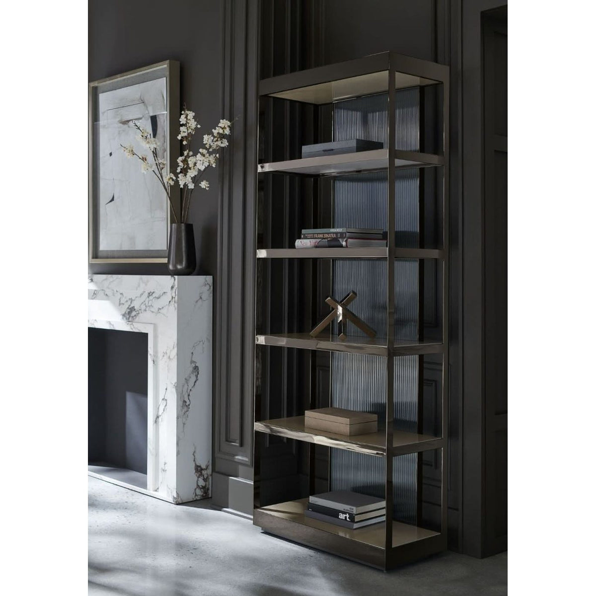 Caracole Shelf Life Cabinet   Nicholas John Interiors