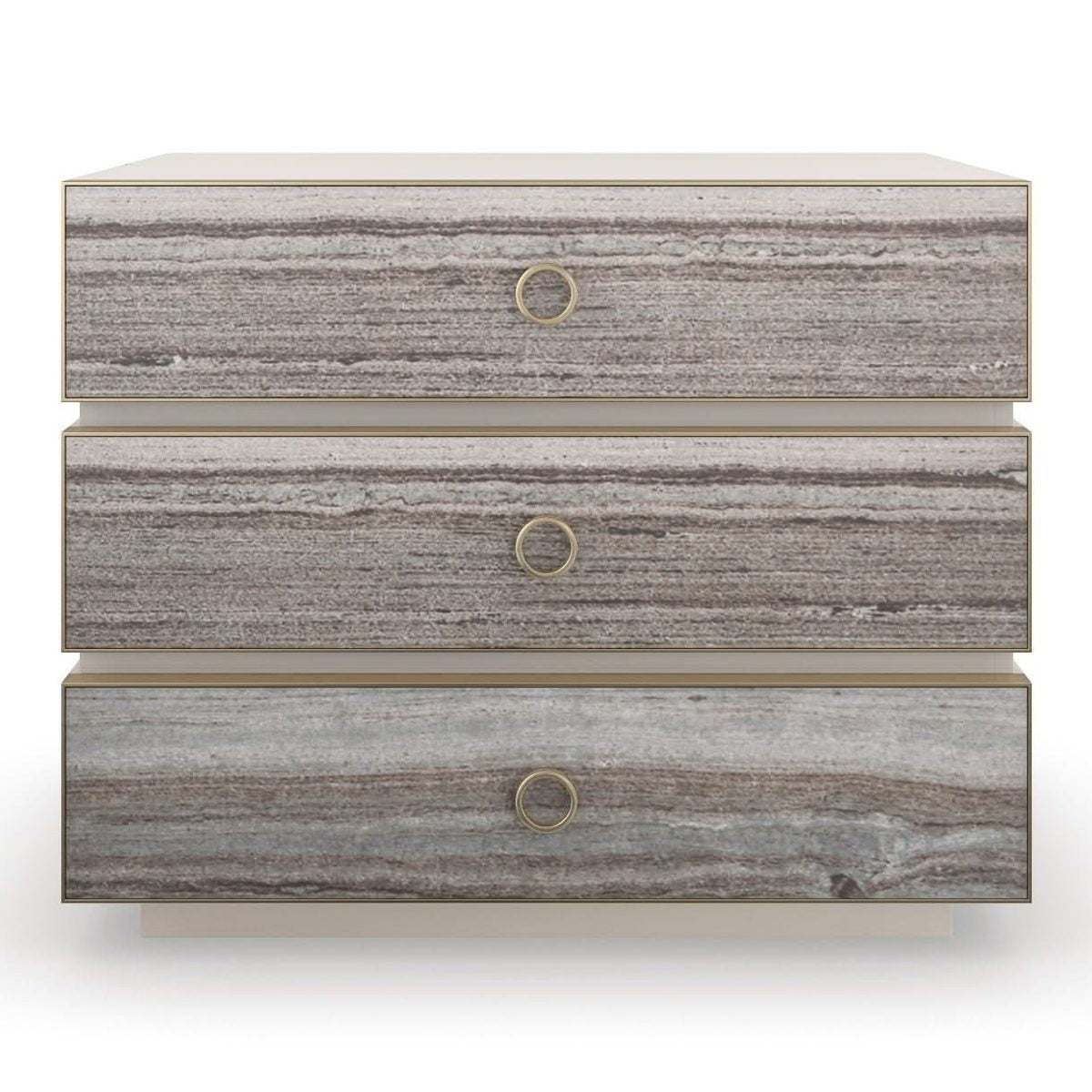 Caracole Bedrock Bedside Table   Nicholas John Interiors