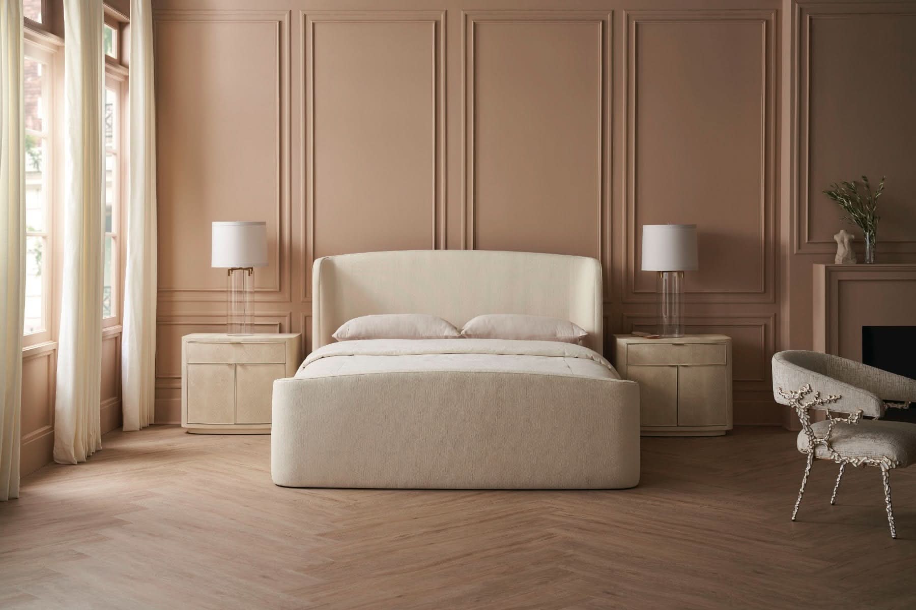 Caracole Simply Perfect Bedside Table   Nicholas John Interiors