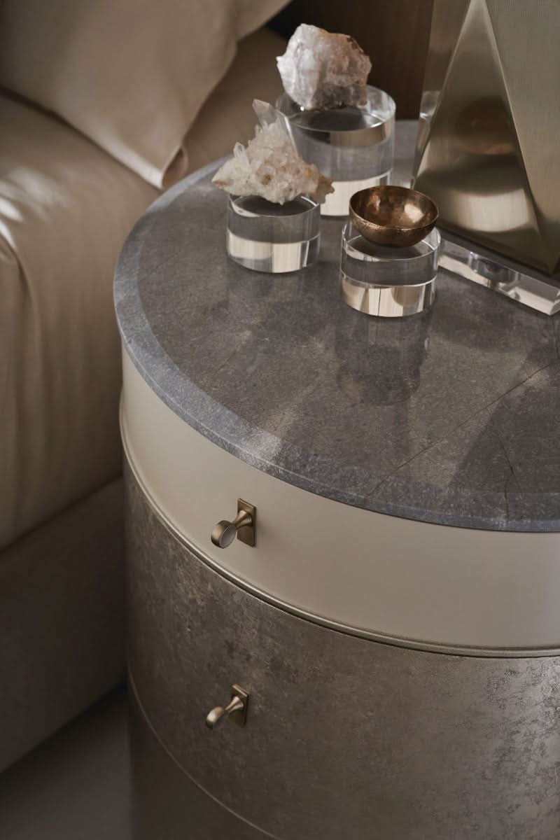 Caracole Hang Around Bedside Table   Nicholas John Interiors
