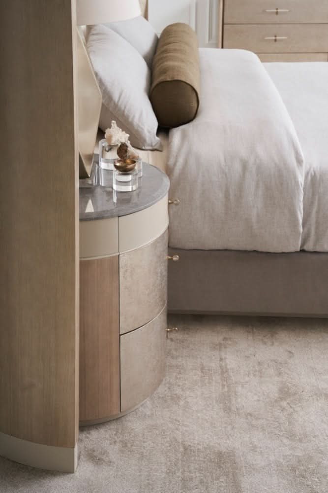 Caracole Hang Around Bedside Table   Nicholas John Interiors