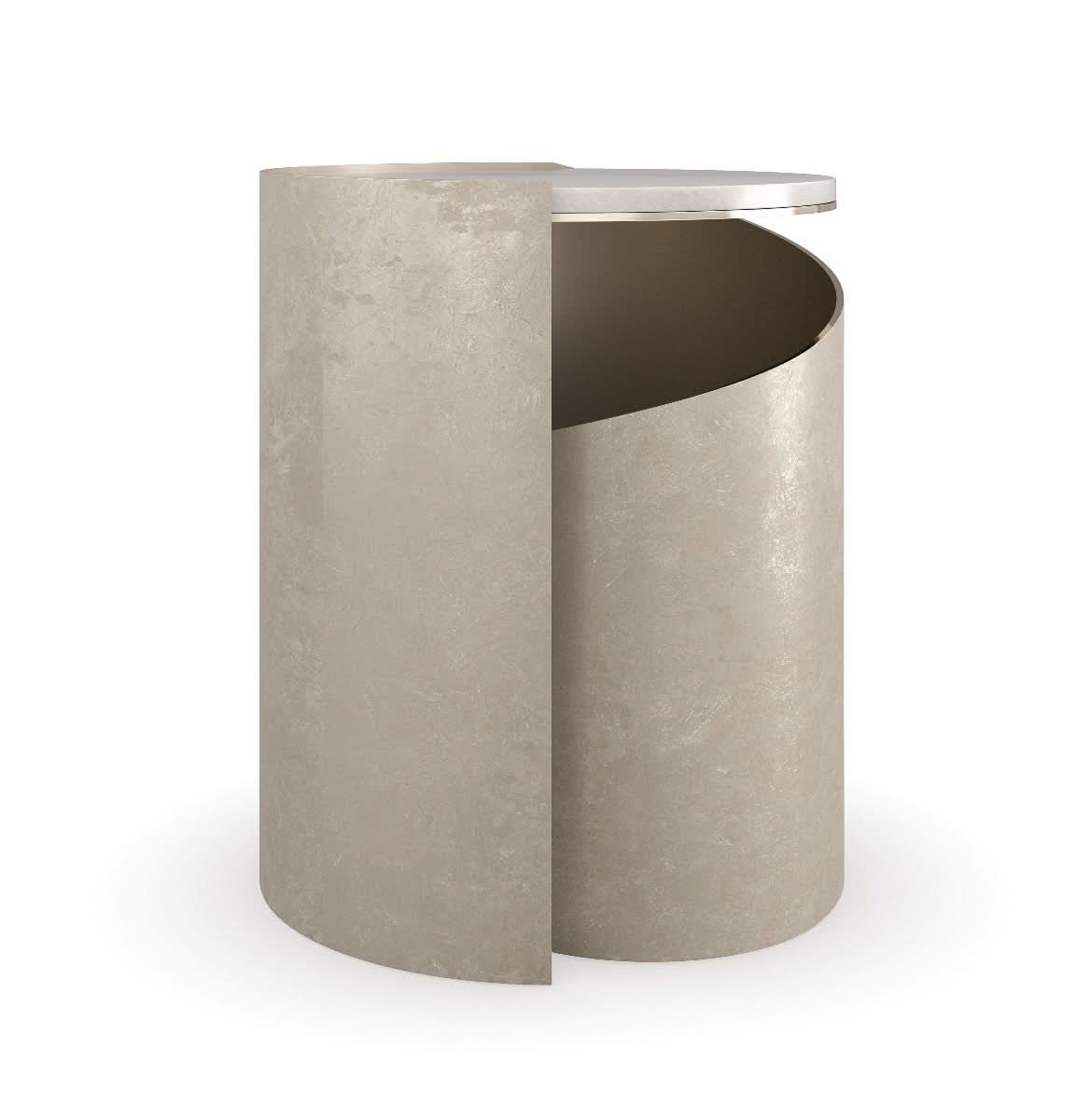 Caracole Nautilus Side Table   Nicholas John Interiors