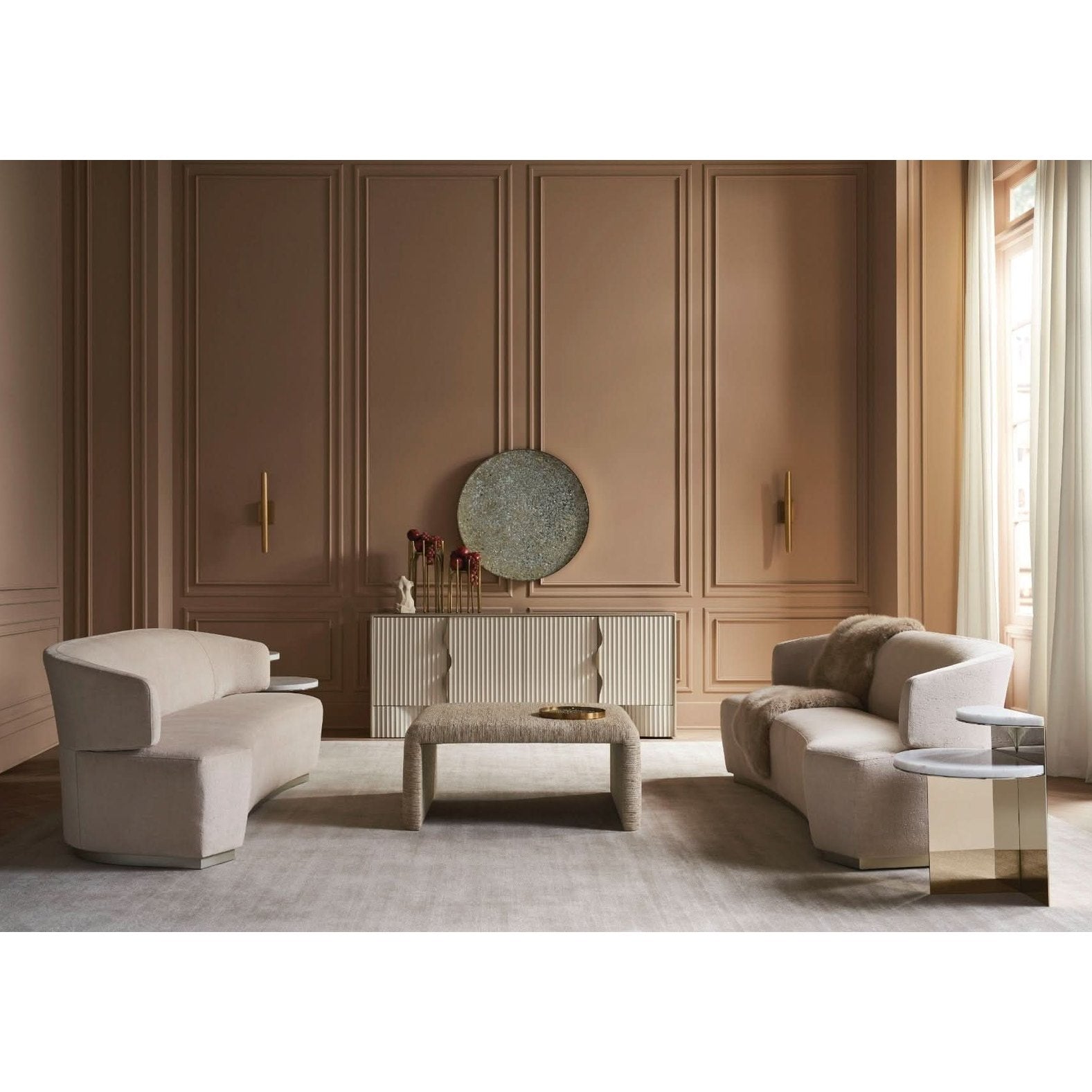 Caracole Touche Light Side Table   Nicholas John Interiors
