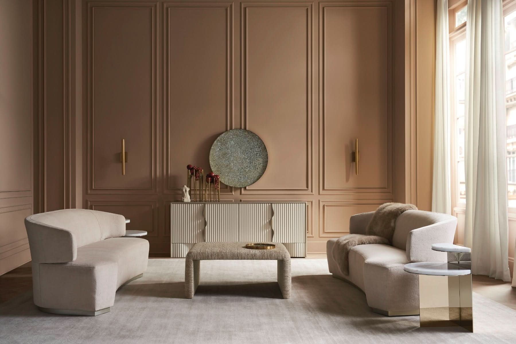 Caracole Touche Light Side Table   Nicholas John Interiors