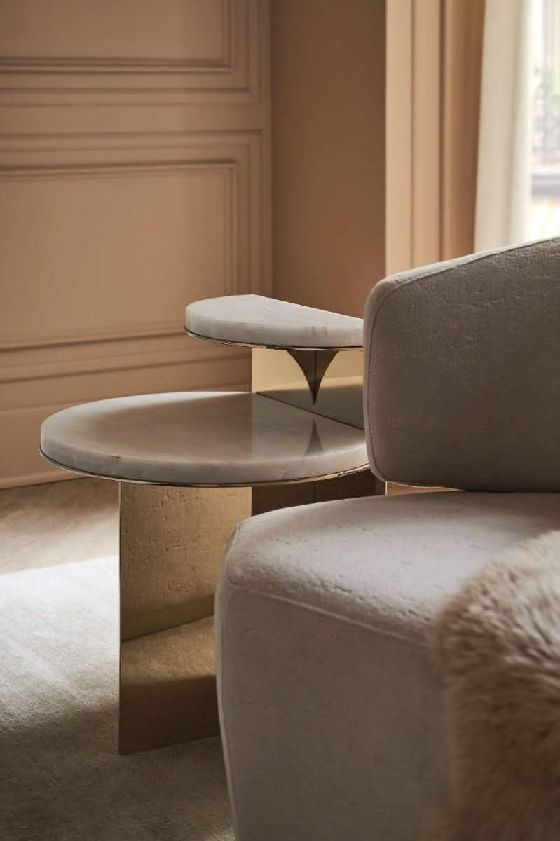 Caracole Touche Light Side Table   Nicholas John Interiors