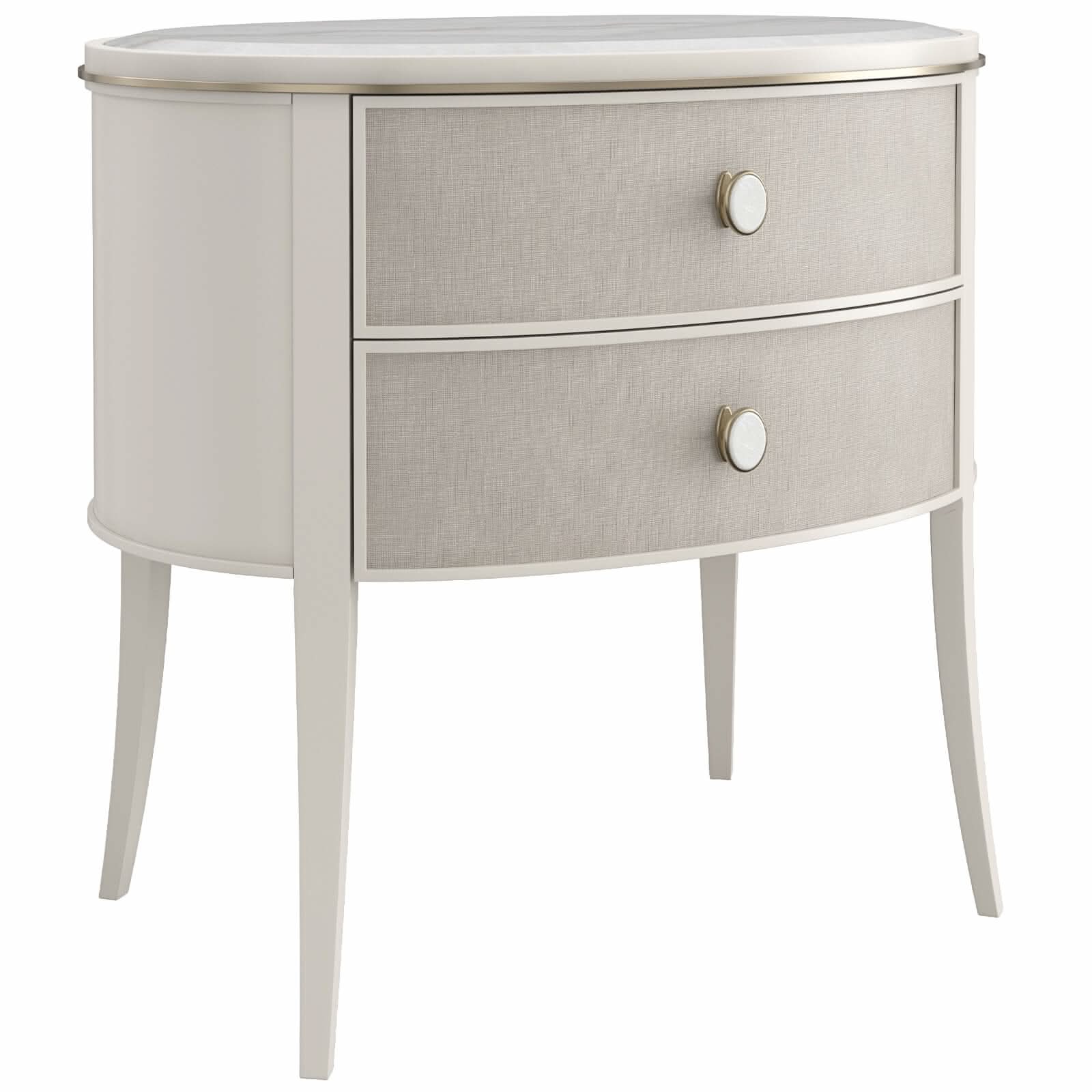 Caracole Bruges Bedside Table   Nicholas John Interiors