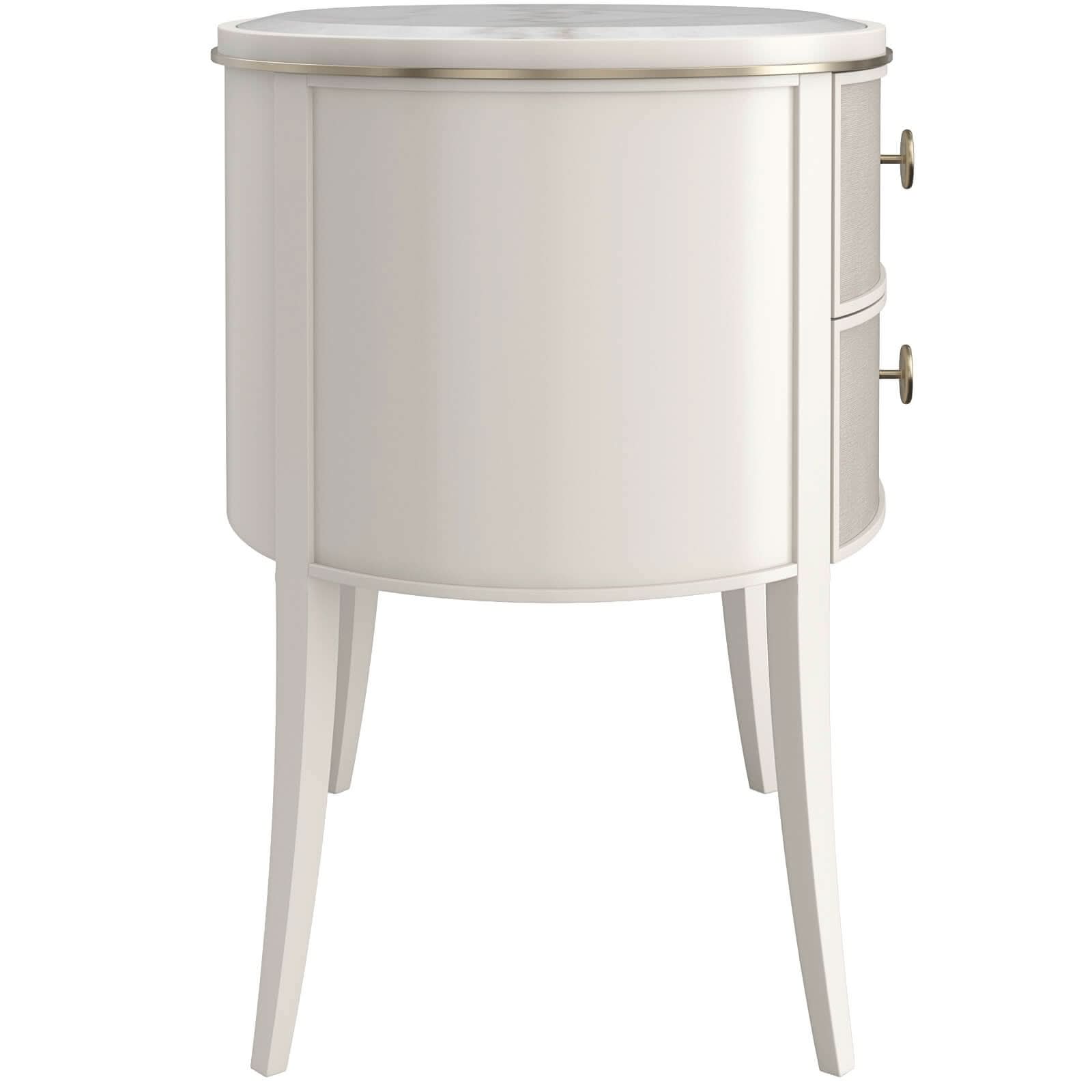 Caracole Bruges Bedside Table   Nicholas John Interiors