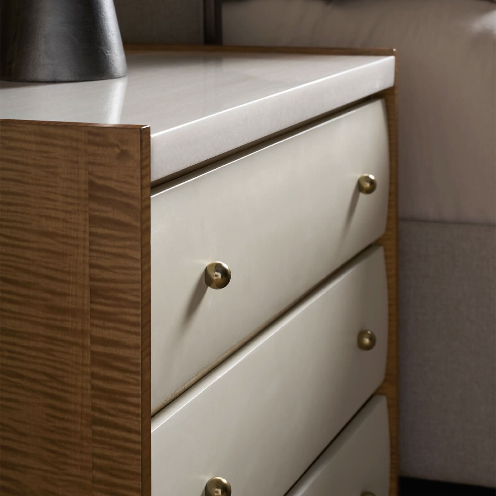Caracole Avignon Bedside Table   Nicholas John Interiors