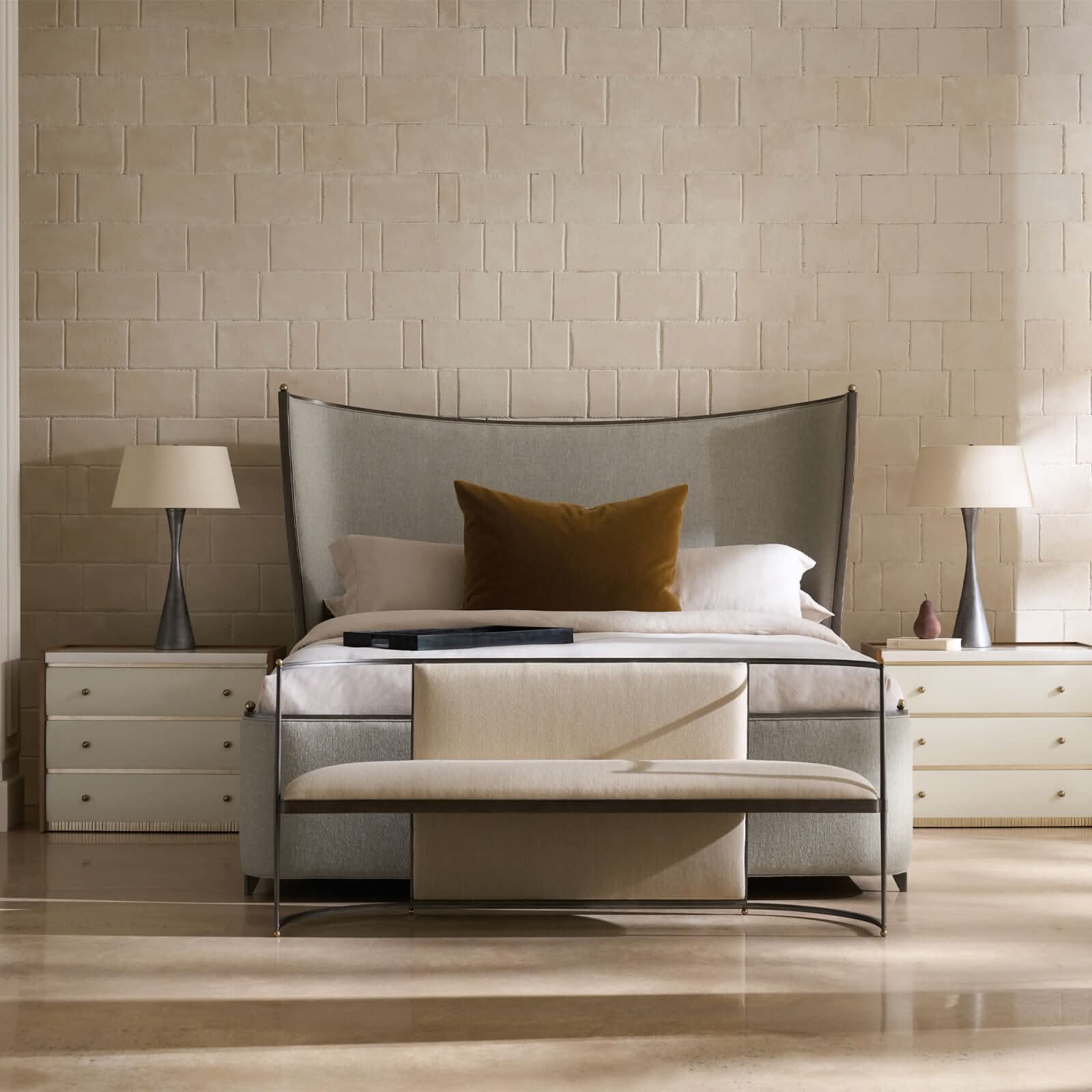 Caracole Avignon Bedside Table   Nicholas John Interiors