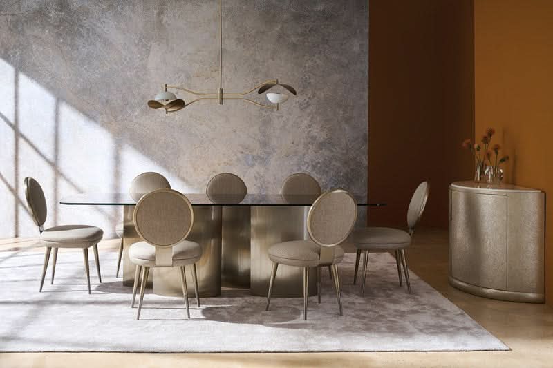 Caracole Aphelion 4 Dining Table - 279cm   Nicholas John Interiors