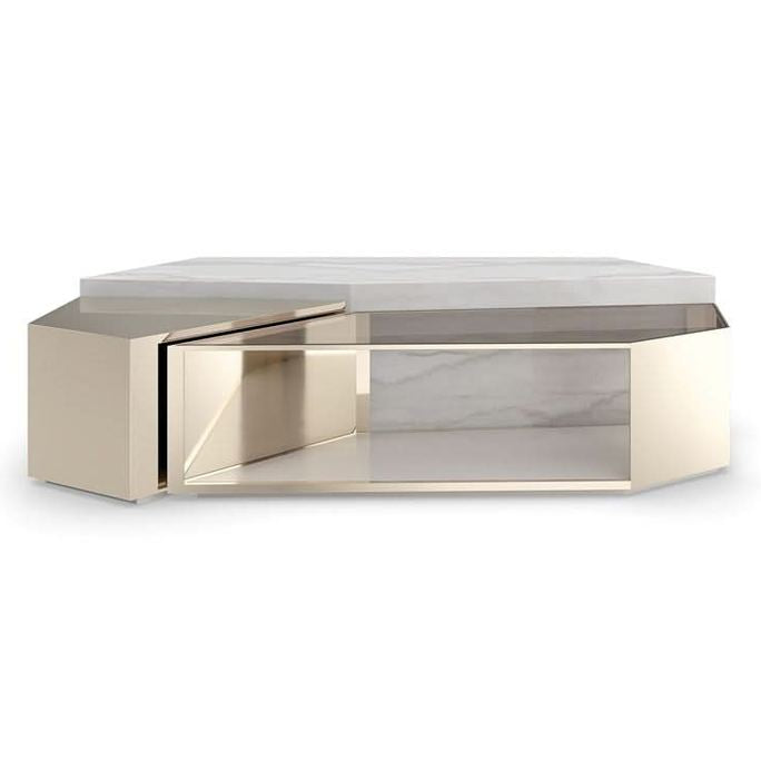Caracole Refraction Coffee Table   Nicholas John Interiors