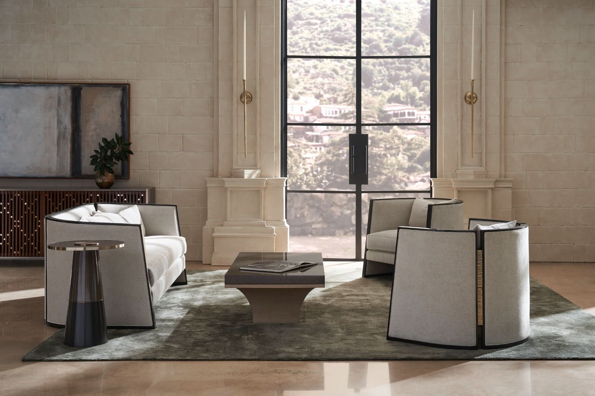 Caracole Full Break Coffee Table   Nicholas John Interiors