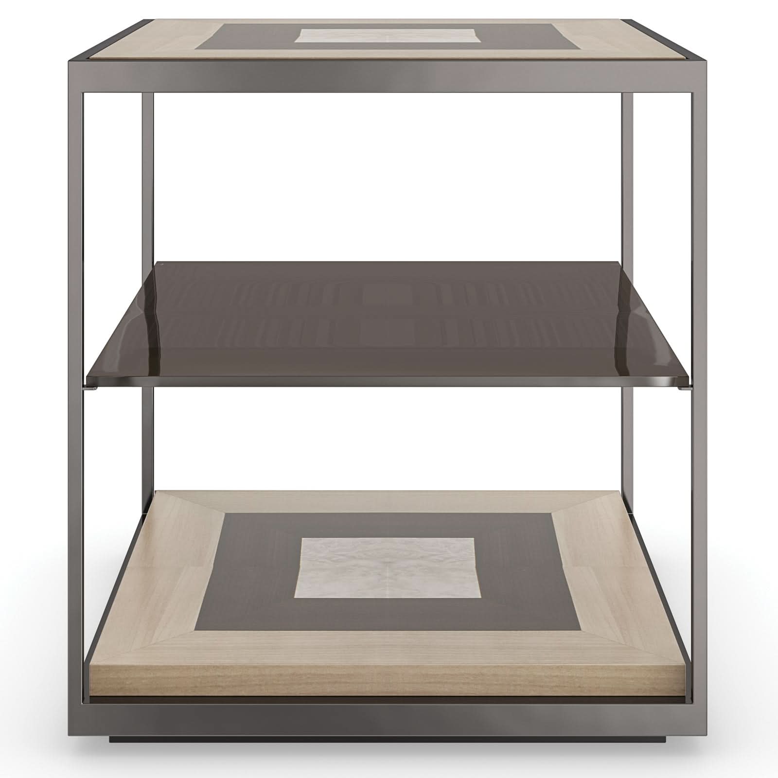 Caracole Impossible Cube Side Table   Nicholas John Interiors
