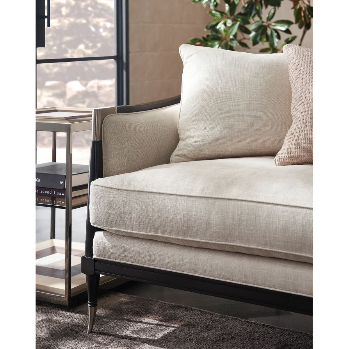 Caracole Impossible Cube Side Table   Nicholas John Interiors