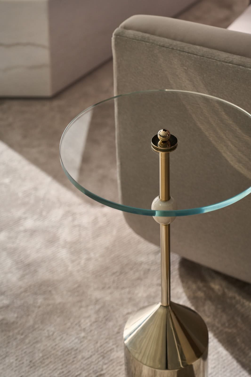 Caracole Alpha Side Table   Nicholas John Interiors