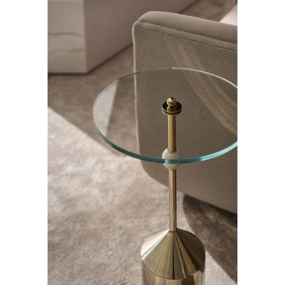 Caracole Alpha Side Table   Nicholas John Interiors