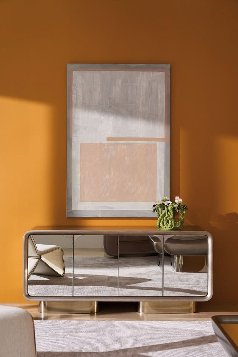 Caracole Aero Media Console   Nicholas John Interiors
