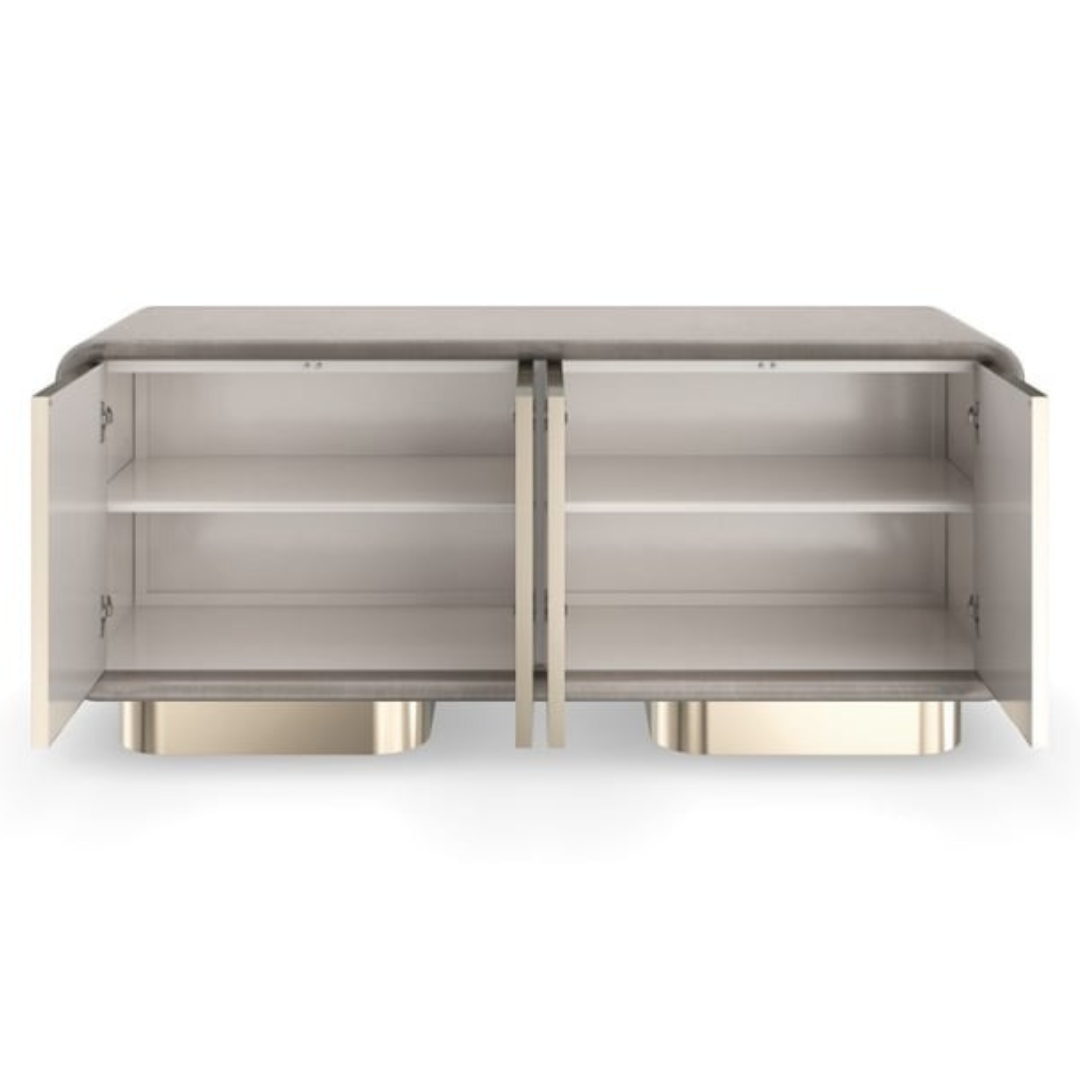 Caracole Aero Media Console   Nicholas John Interiors