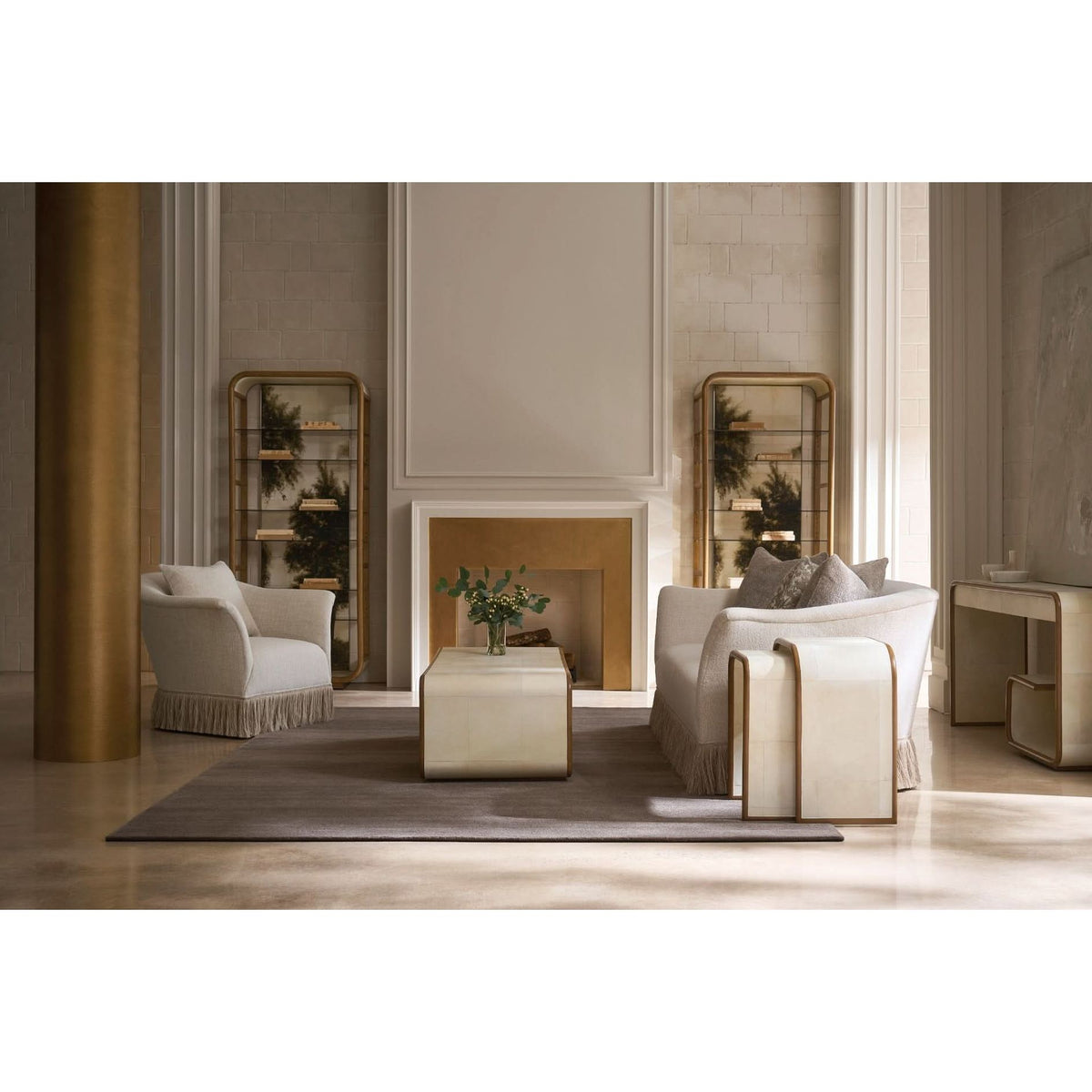 Caracole Fairmont Bookcase   Nicholas John Interiors