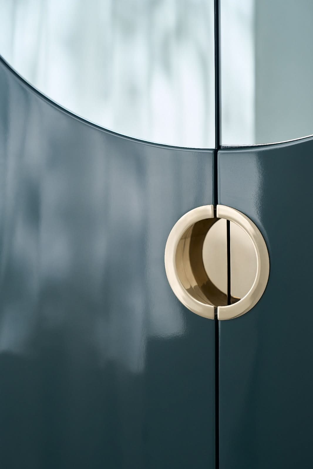 Caracole Gelee Armoire in Apatite   Nicholas John Interiors