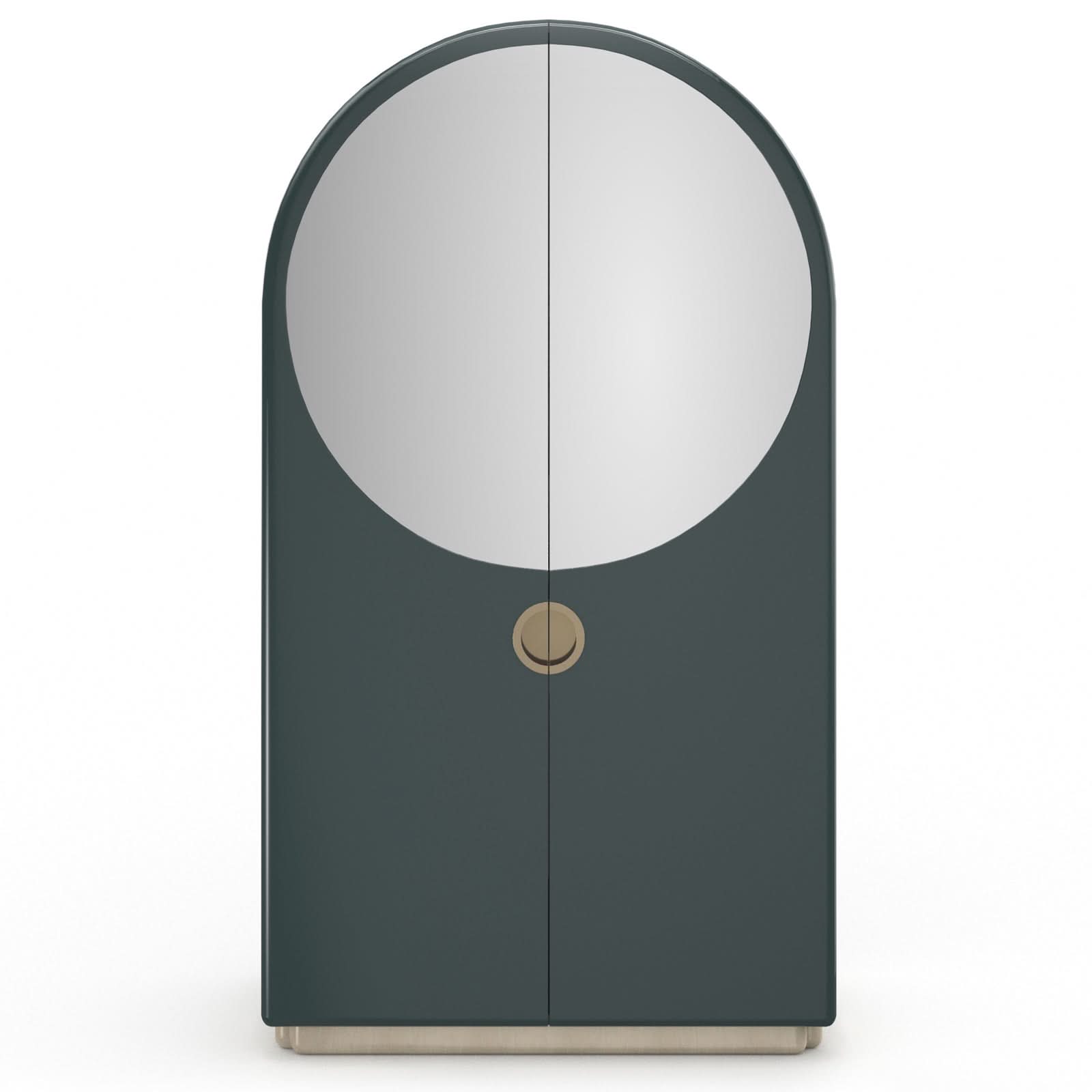 Caracole Gelee Armoire in Apatite   Nicholas John Interiors