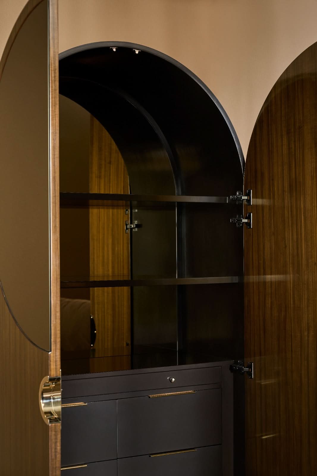 Caracole Gelee Armoire in Caramello   Nicholas John Interiors