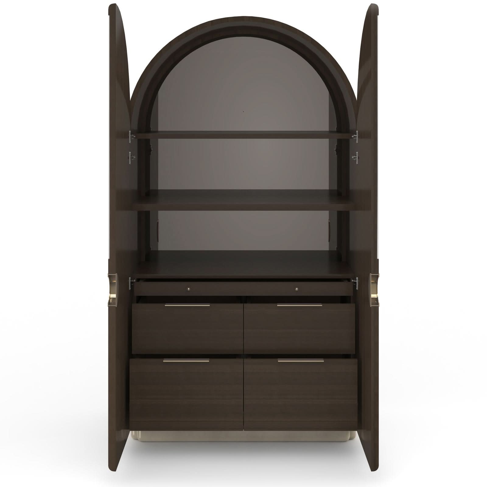 Caracole Gelee Armoire in Caramello   Nicholas John Interiors