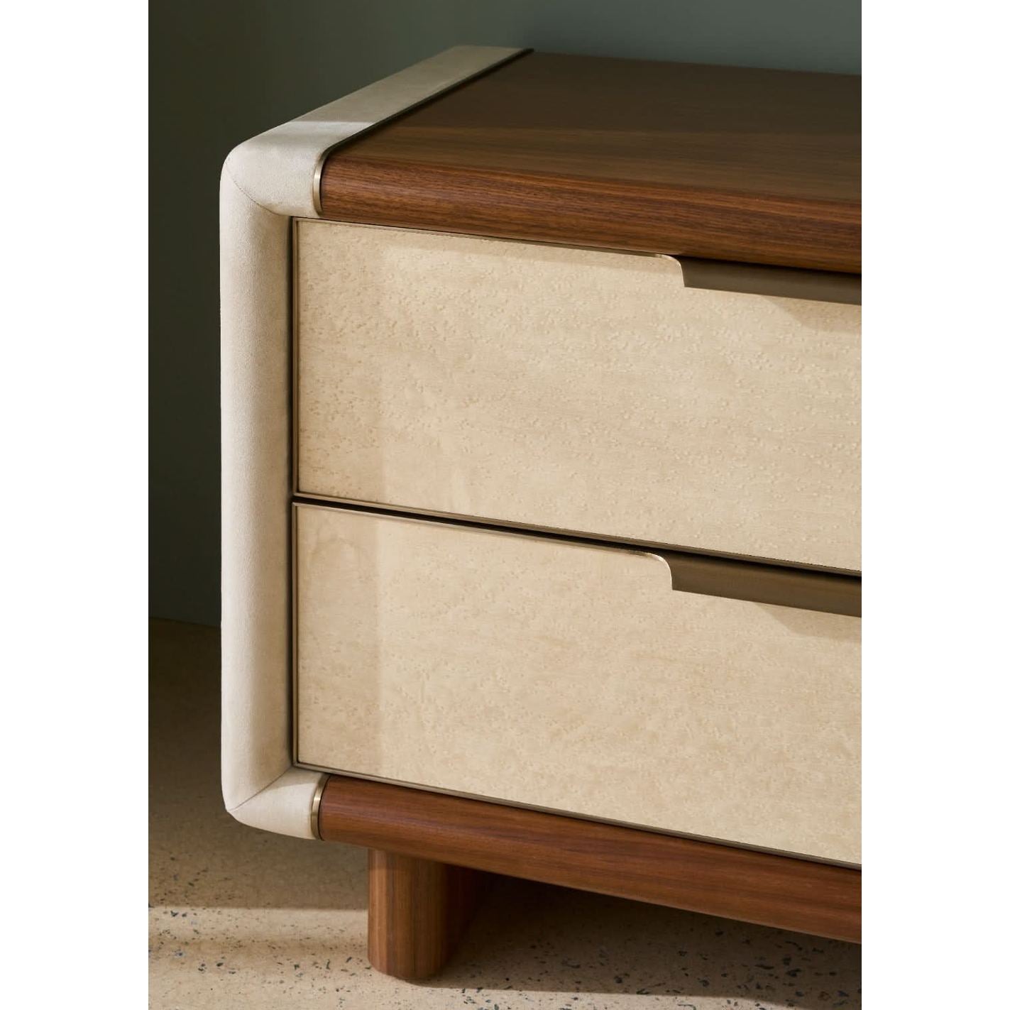 Caracole Botero Large Bedside Table   Nicholas John Interiors