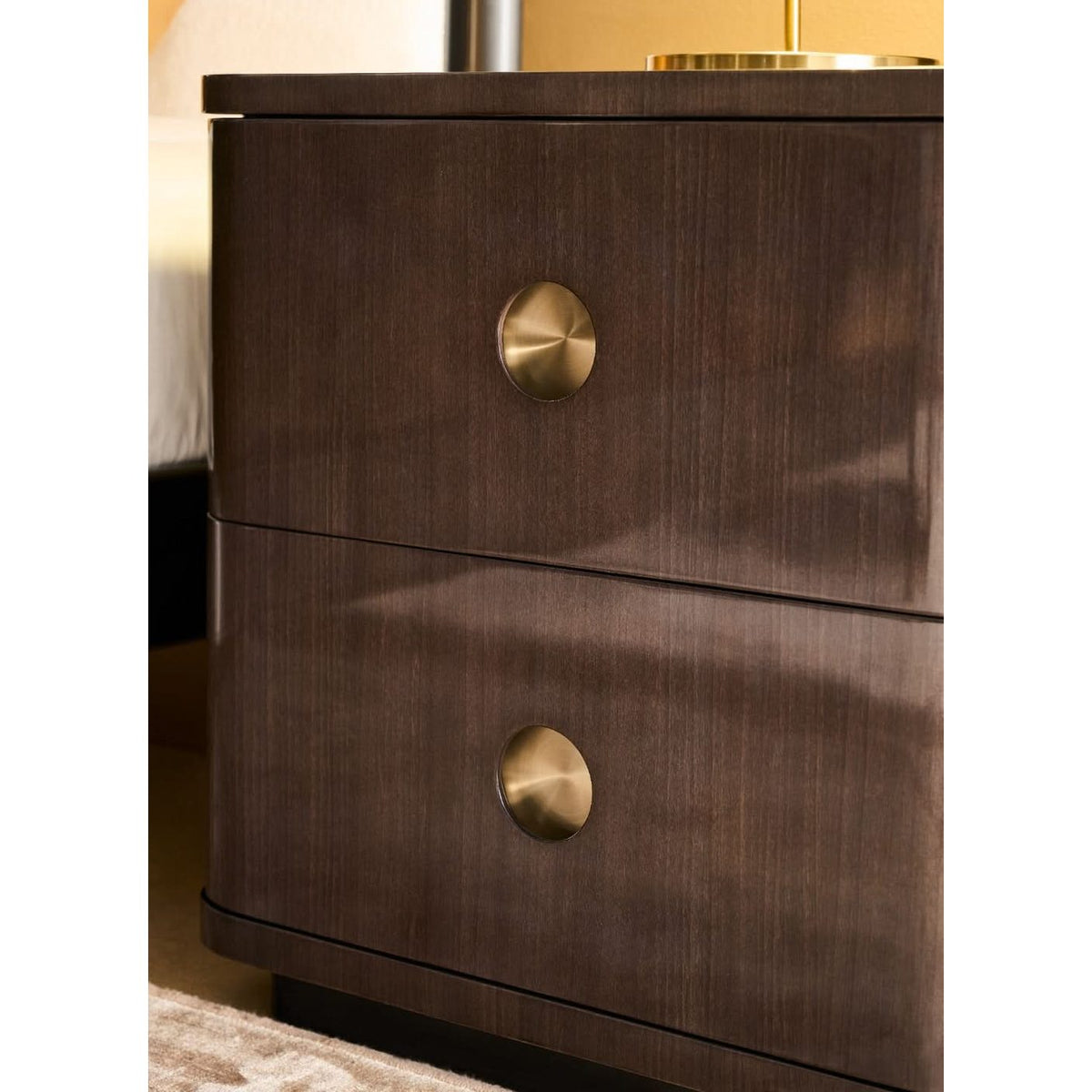 Caracole Bachelor Small Bedside Table   Nicholas John Interiors