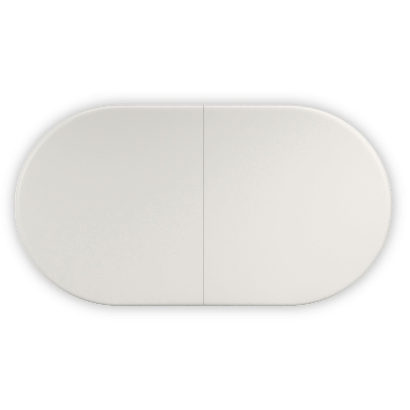 Caracole Love Extending Dining Table in Matte Pearl - 223-345cm   Nicholas John Interiors