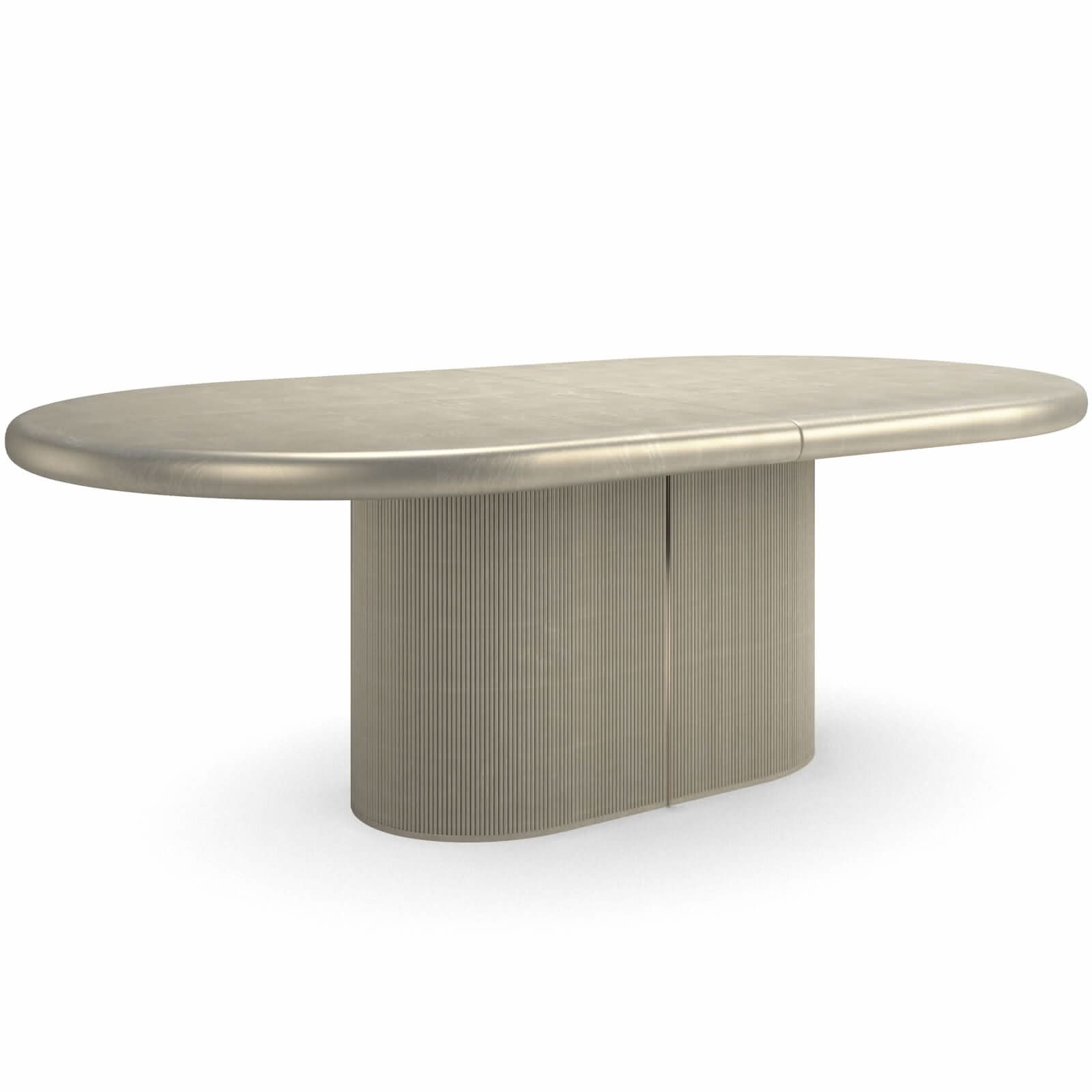 Caracole Love Extending Dining Table in Oracle - 223-345cm   Nicholas John Interiors