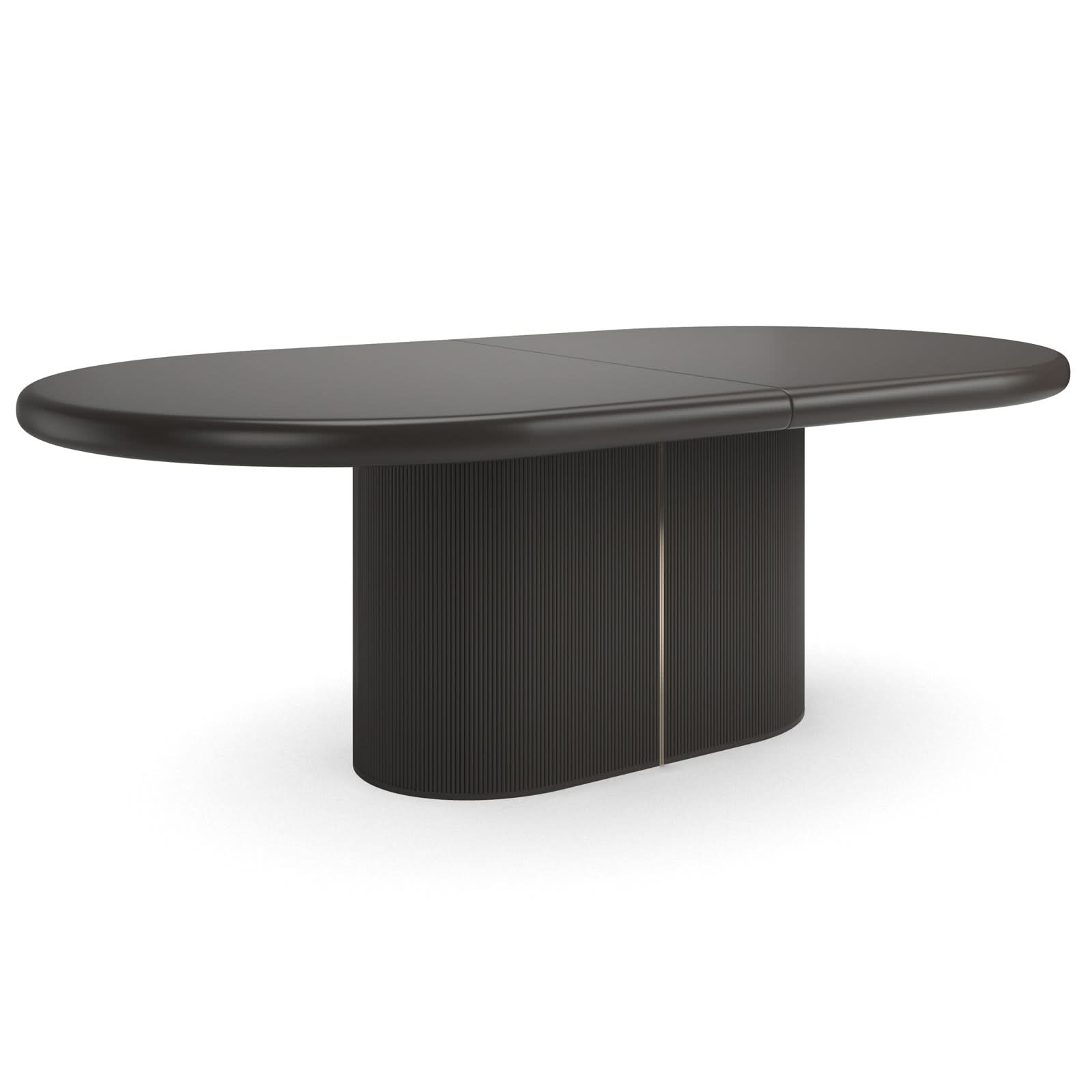 Caracole Love Extending Dining Table in Dark Chocolate  - 233-345cm   Nicholas John Interiors