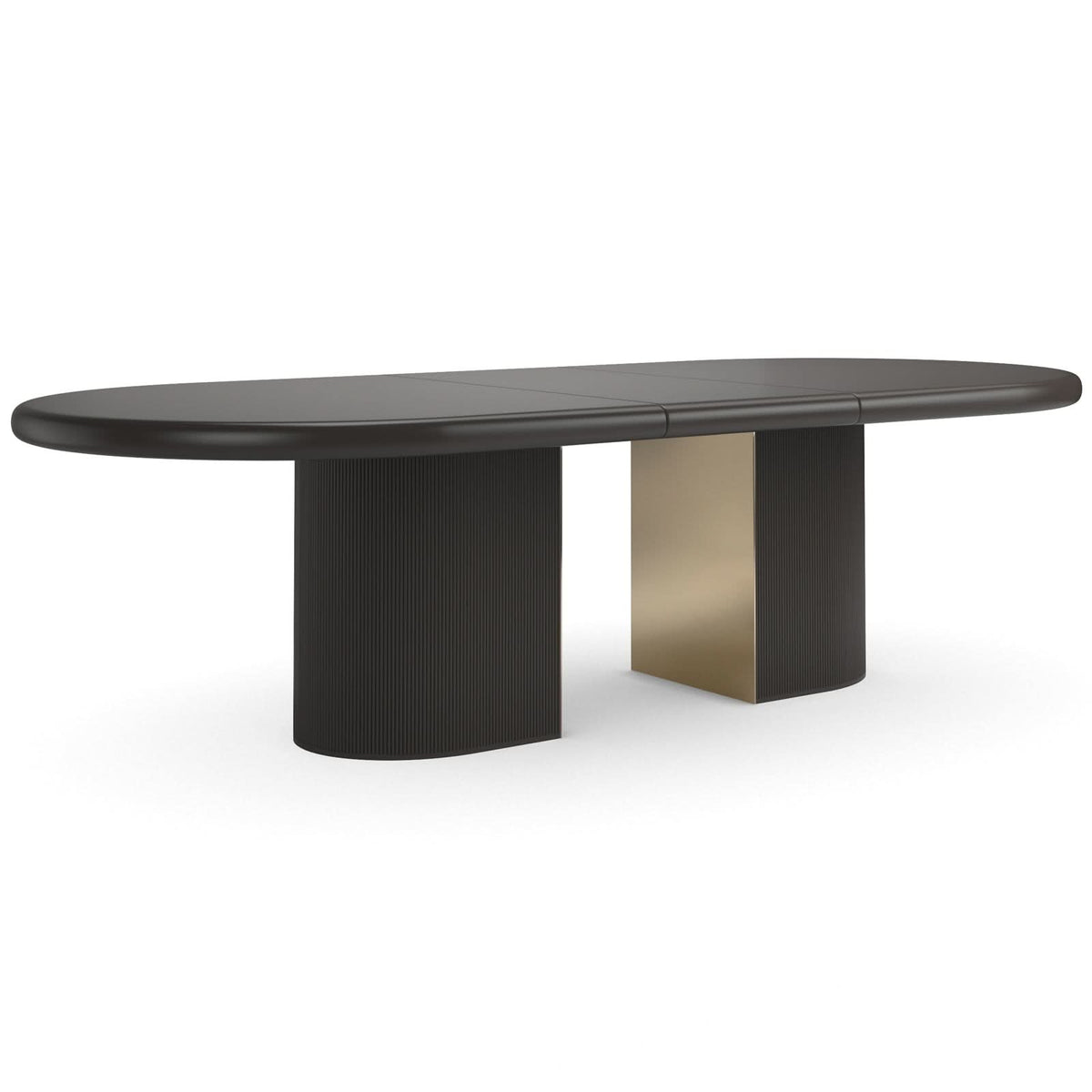 Caracole Love Extending Dining Table in Dark Chocolate  - 233-345cm   Nicholas John Interiors