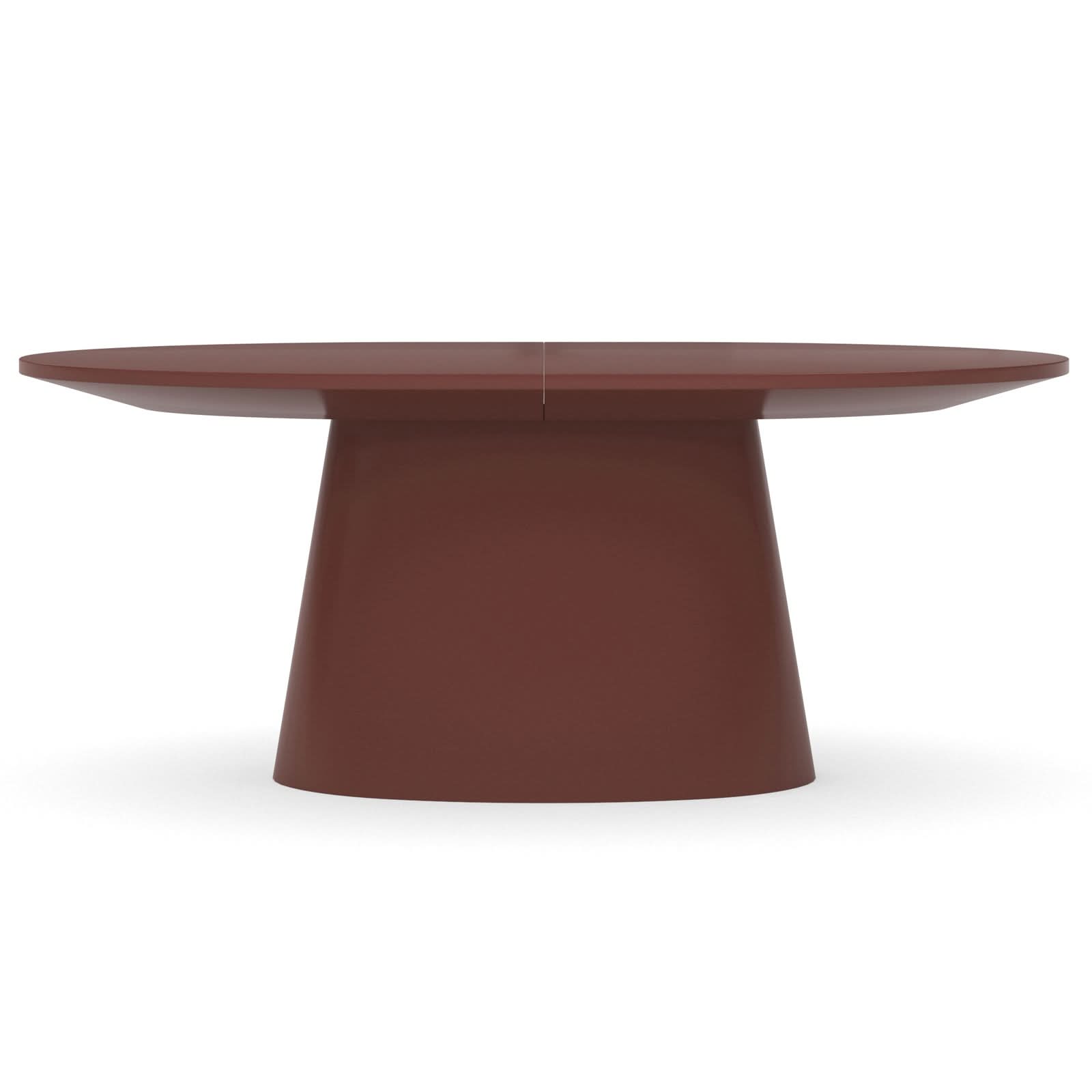 Caracole Paragon Extending Dining Table in Rouge - 188-290cm   Nicholas John Interiors