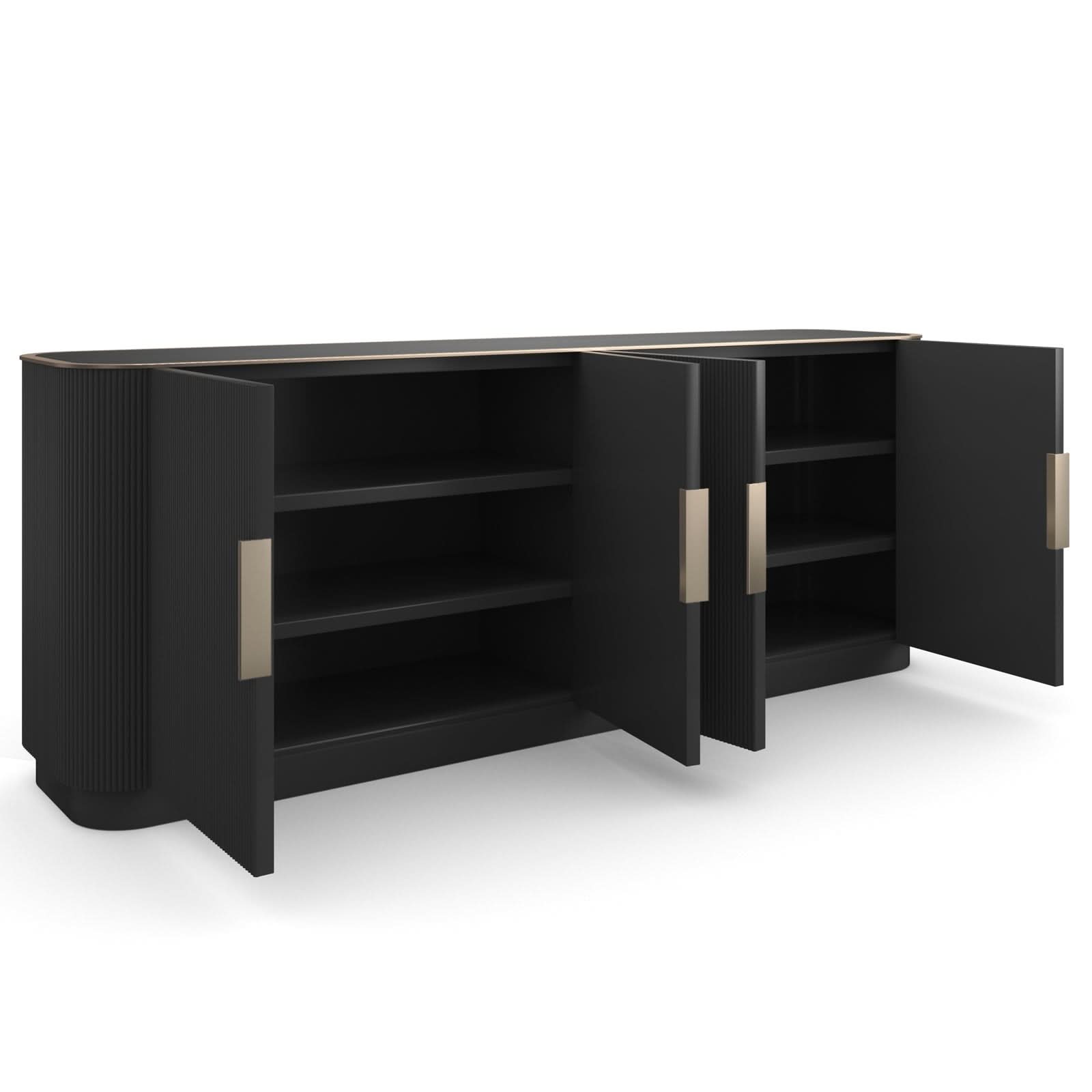 Caracole Love Sideboard in Dark Chocolate   Nicholas John Interiors