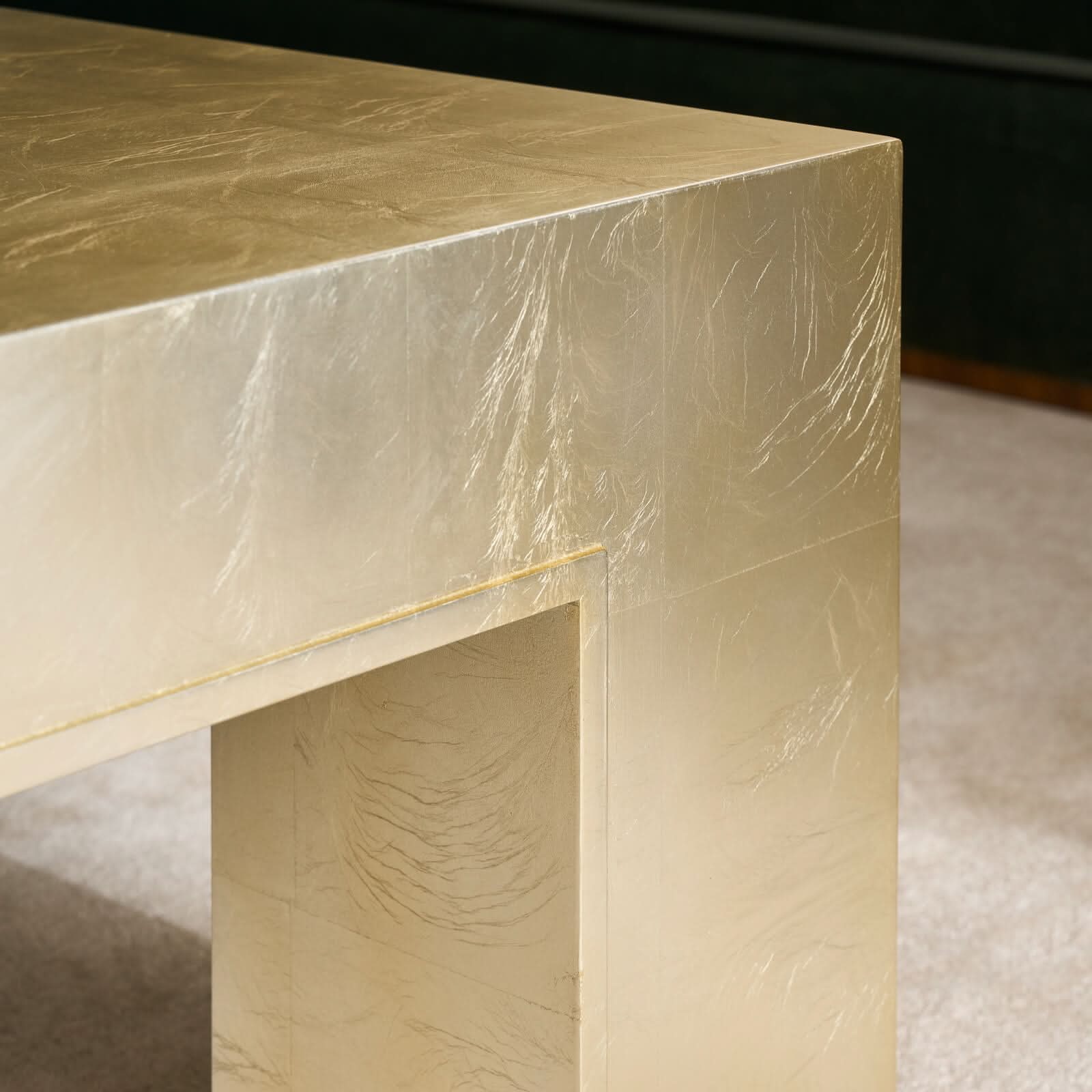 Caracole Dorado Square Coffee Table   Nicholas John Interiors