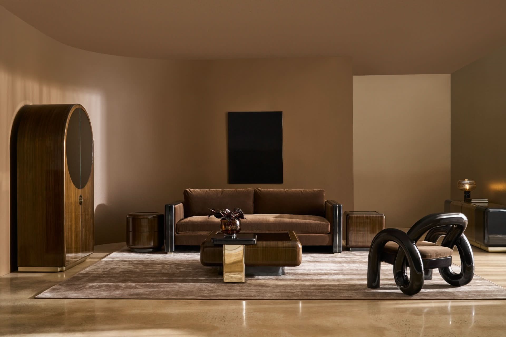Caracole Gelee Coffee Table in Caramello   Nicholas John Interiors