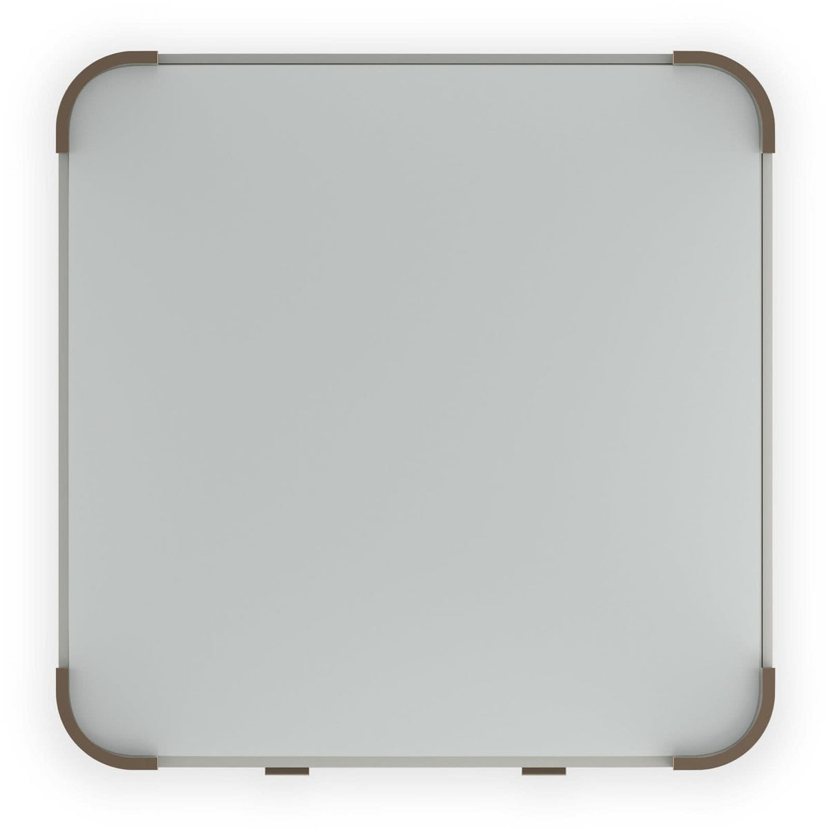 Caracole Love Square Coffee Table in Matte Pearl   Nicholas John Interiors