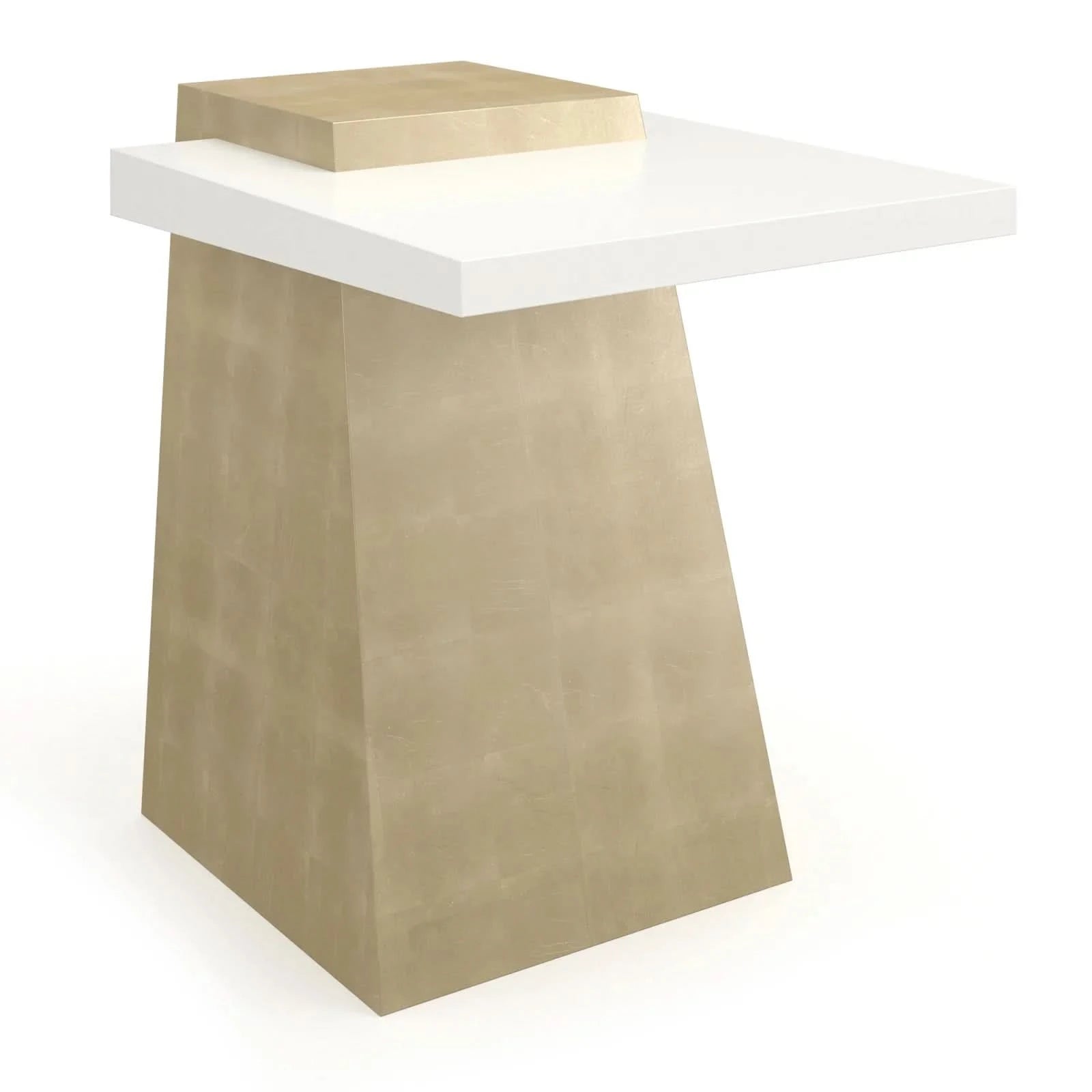 Caracole Plank Side Table   Nicholas John Interiors