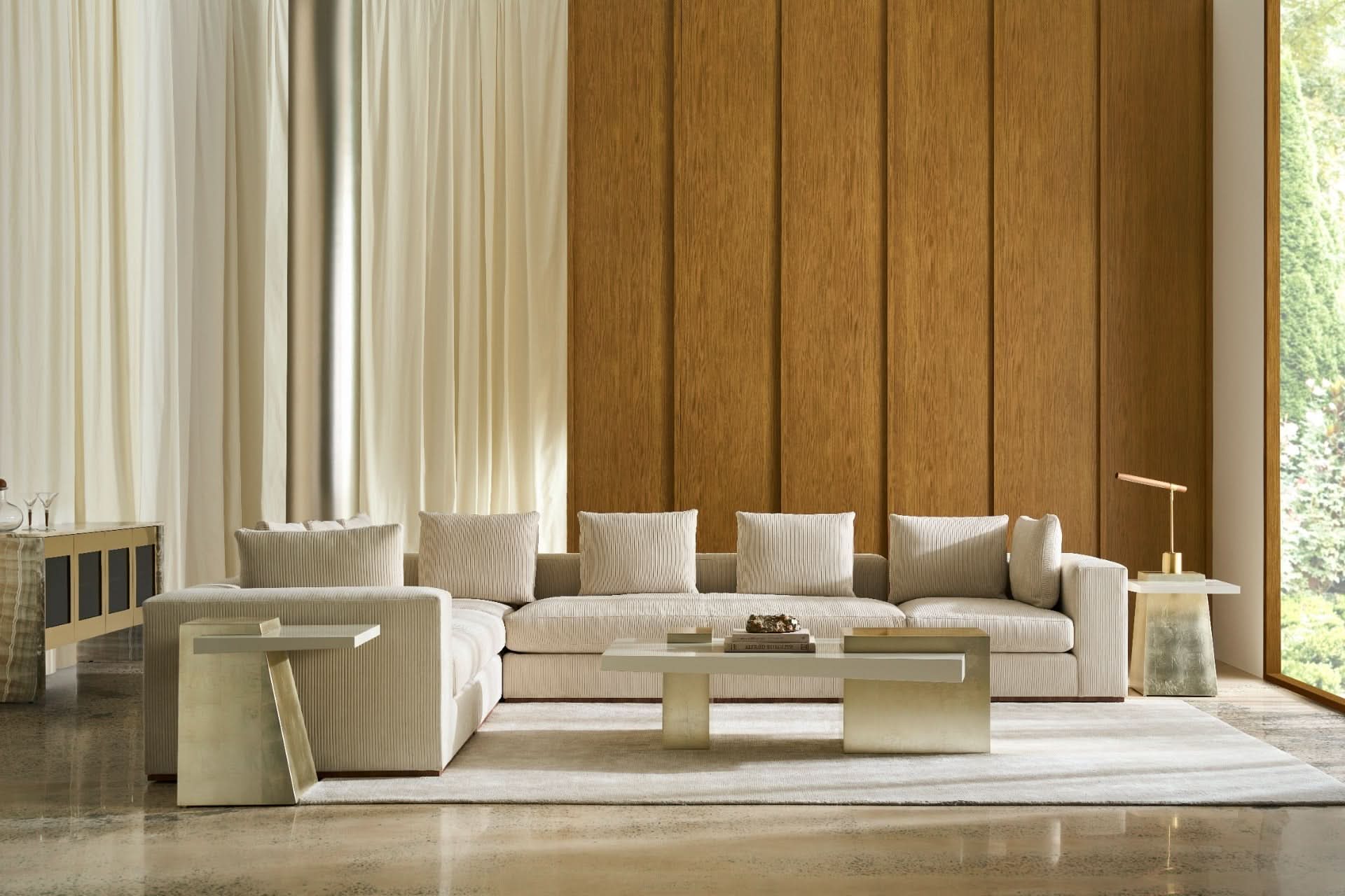 Caracole Plank Side Table   Nicholas John Interiors