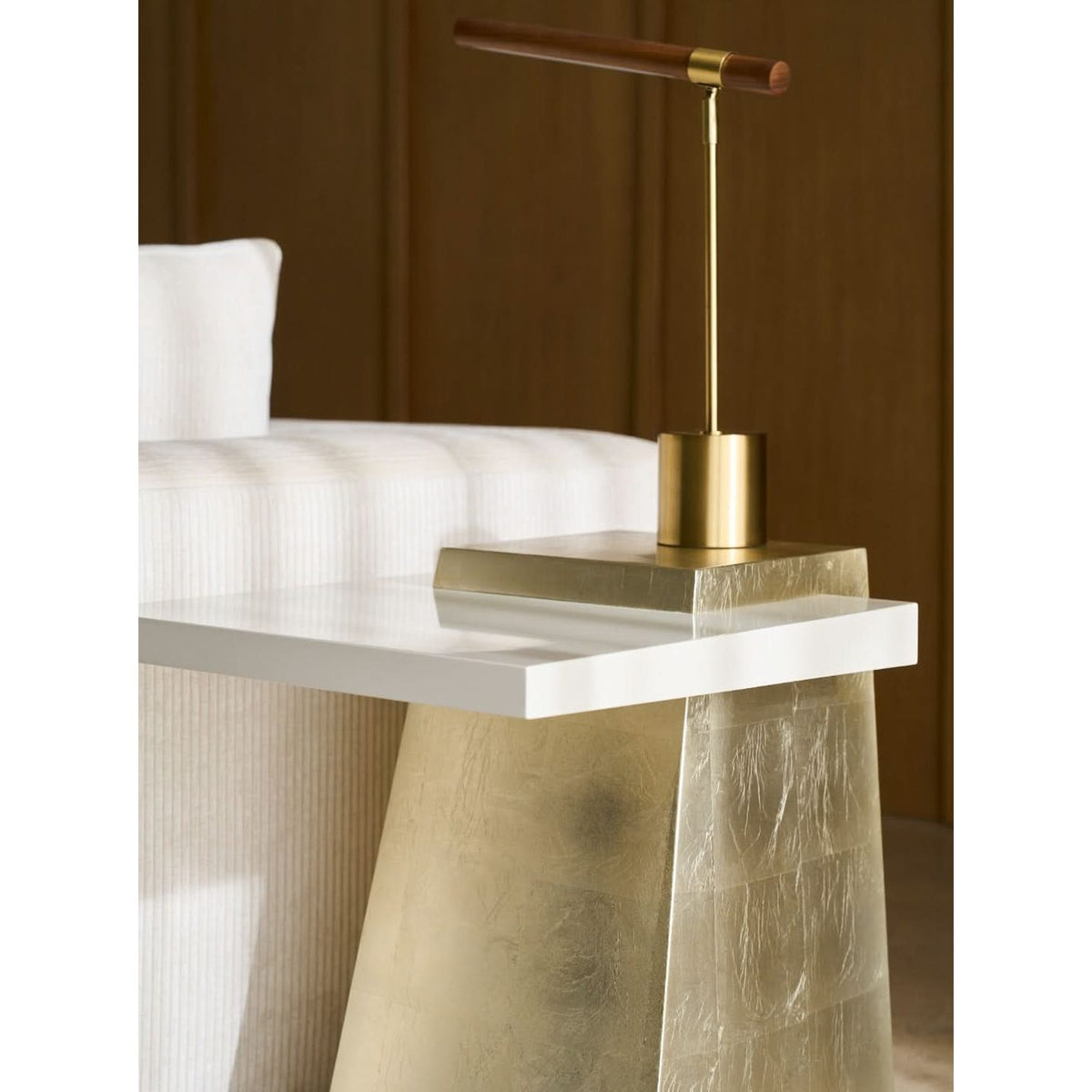 Caracole Plank Side Table   Nicholas John Interiors