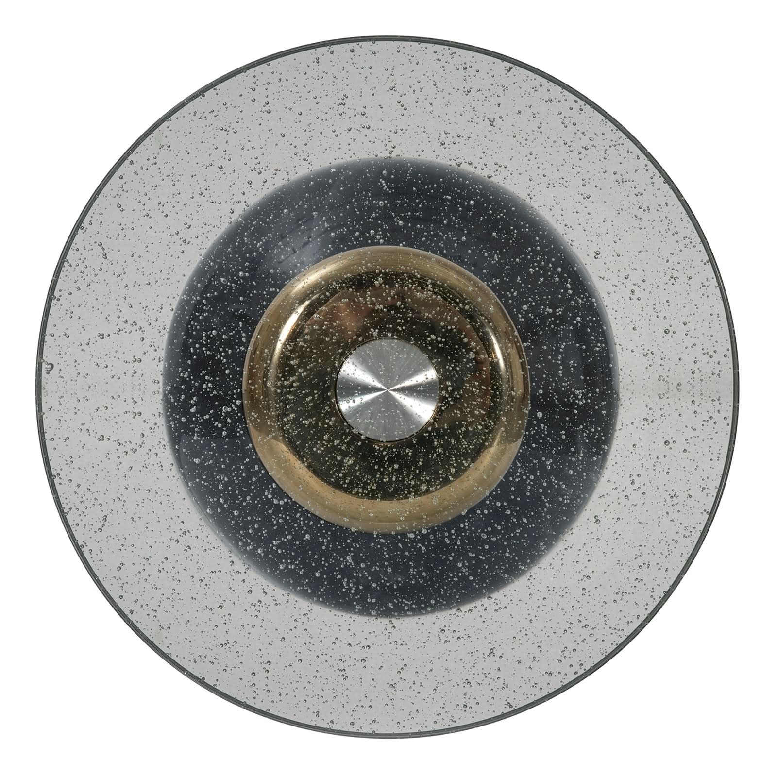 Caracole Gelee Round Accent Table in Apatite   Nicholas John Interiors