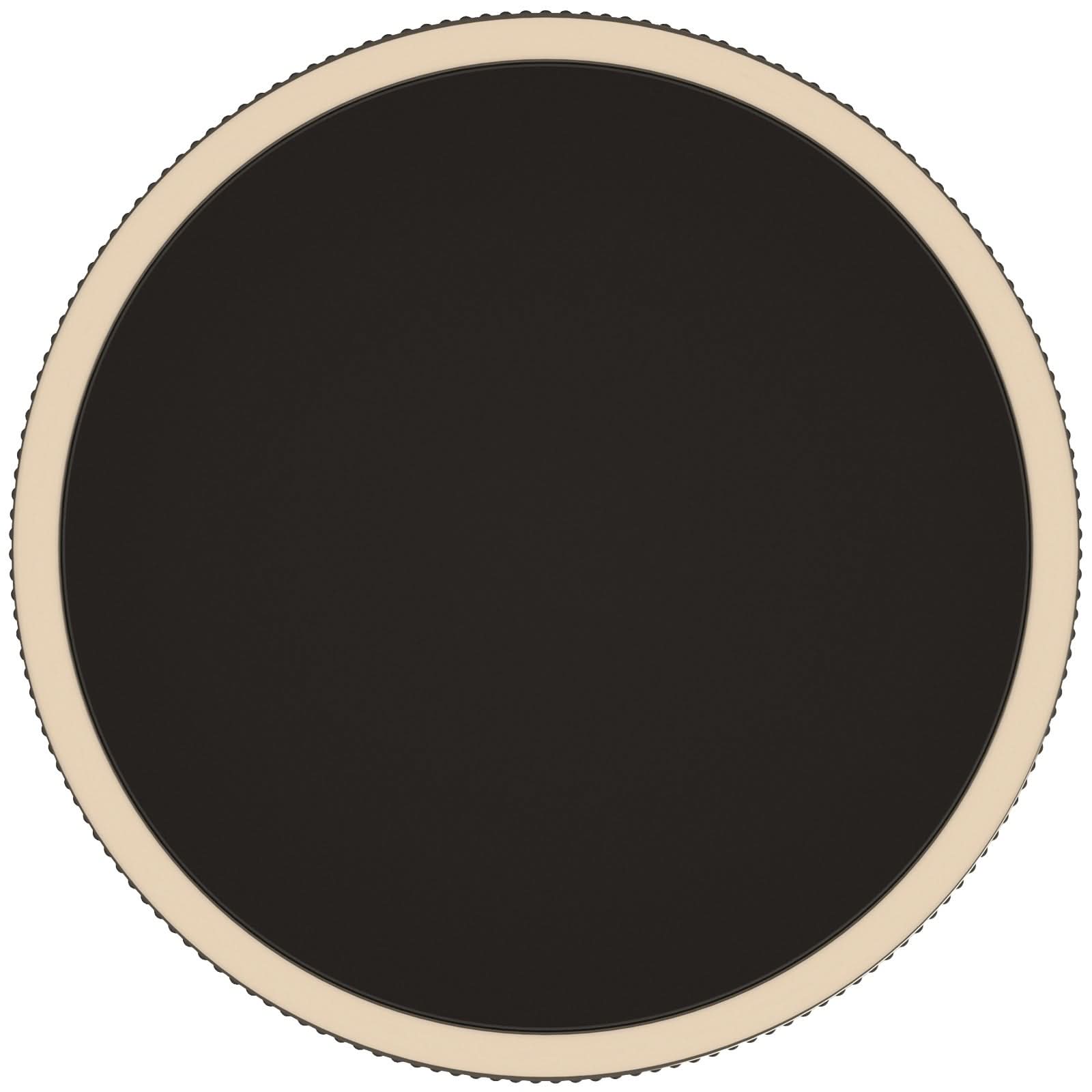 Caracole Love Round Side Table in Dark Chocolate   Nicholas John Interiors
