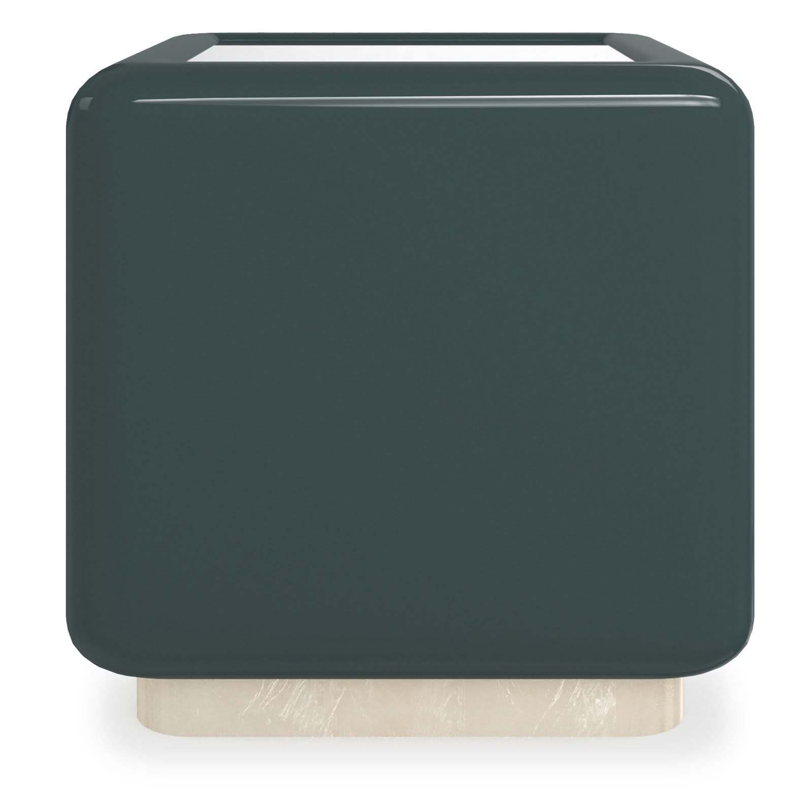 Caracole Gelee Square Accent Table in Apatite   Nicholas John Interiors