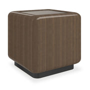Caracole Gelee Square Accent Table in Caramello   Nicholas John Interiors