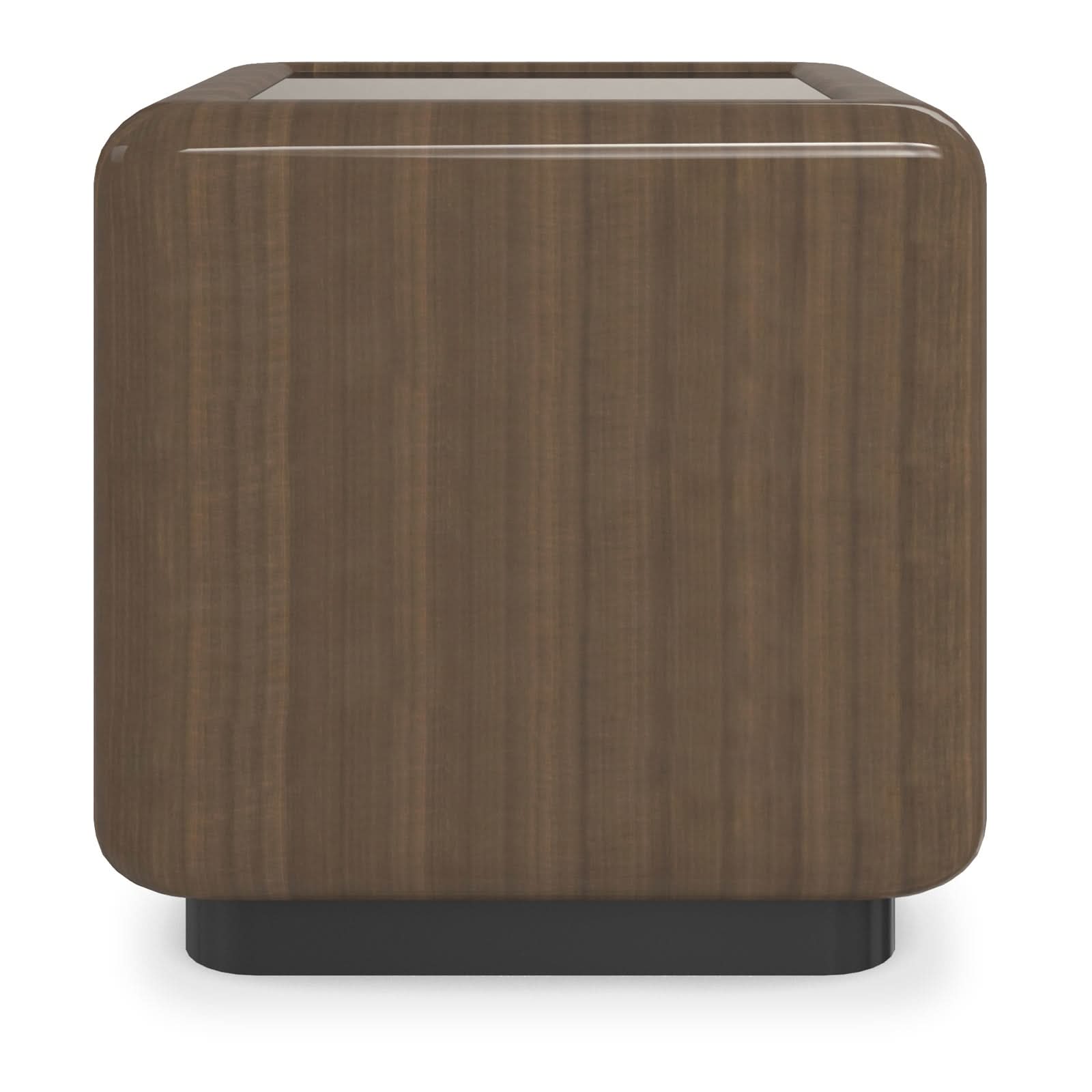 Caracole Gelee Square Accent Table in Caramello   Nicholas John Interiors
