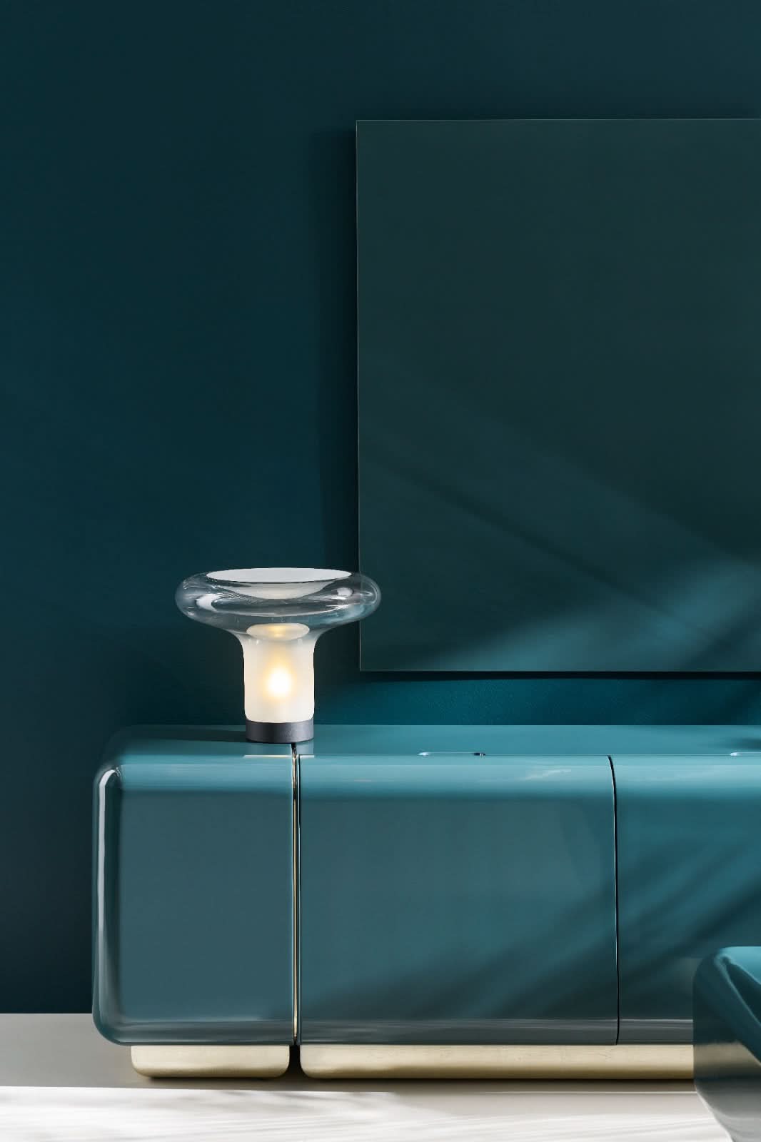 Caracole Gelee Media Unit in Apatite   Nicholas John Interiors