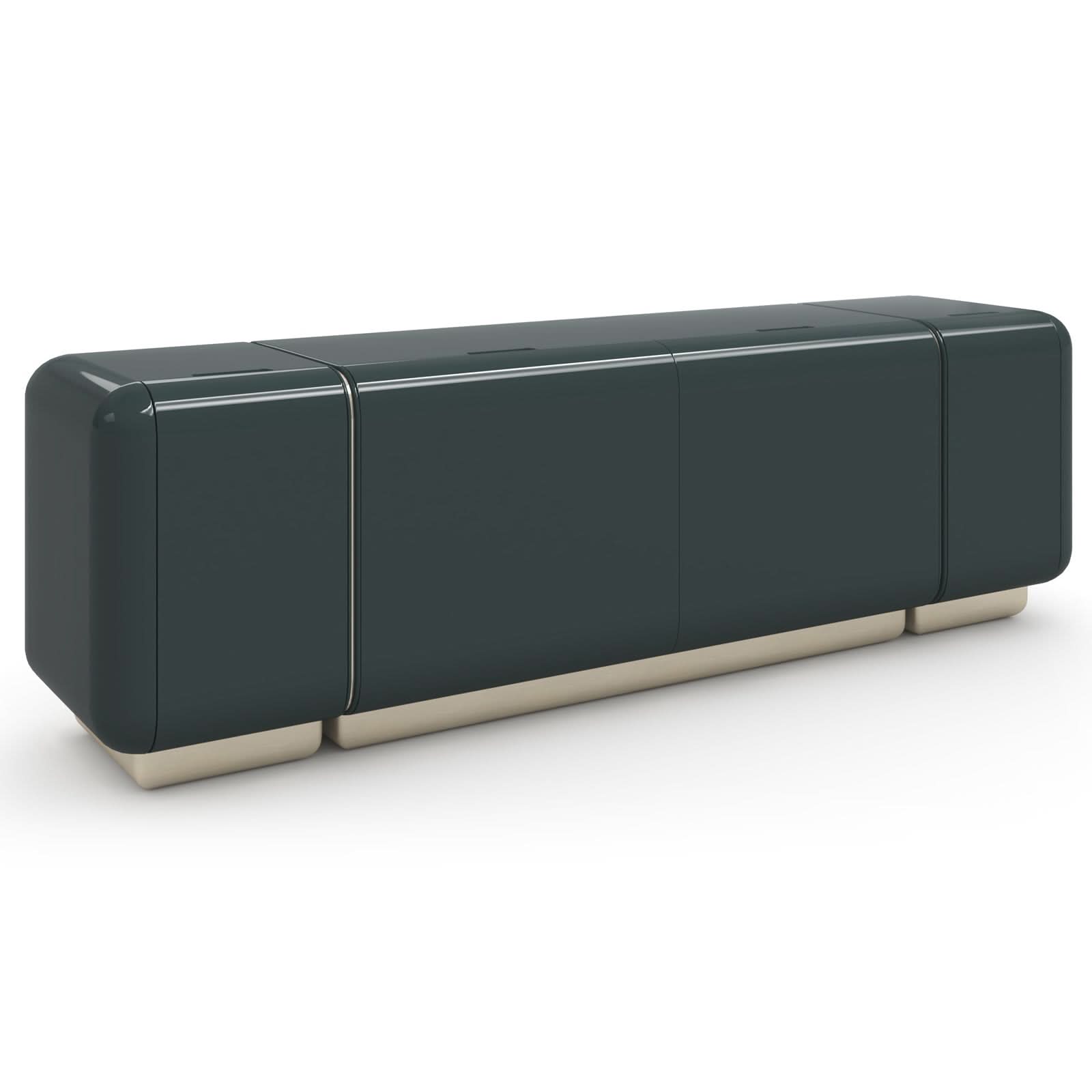 Caracole Gelee Media Unit in Apatite   Nicholas John Interiors