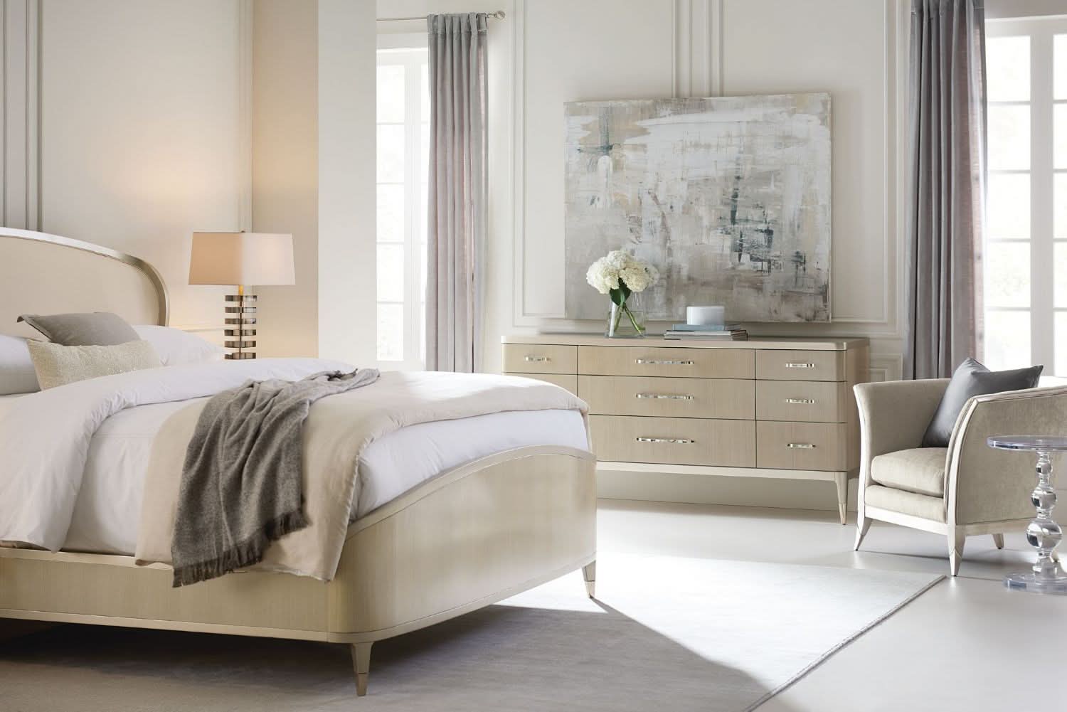 Caracole All Dressed Up Bedroom Dresser   Nicholas John Interiors