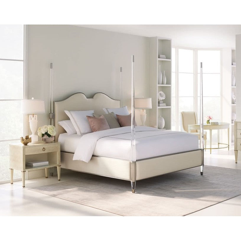 Caracole Stand By Me Bedside Table   Nicholas John Interiors